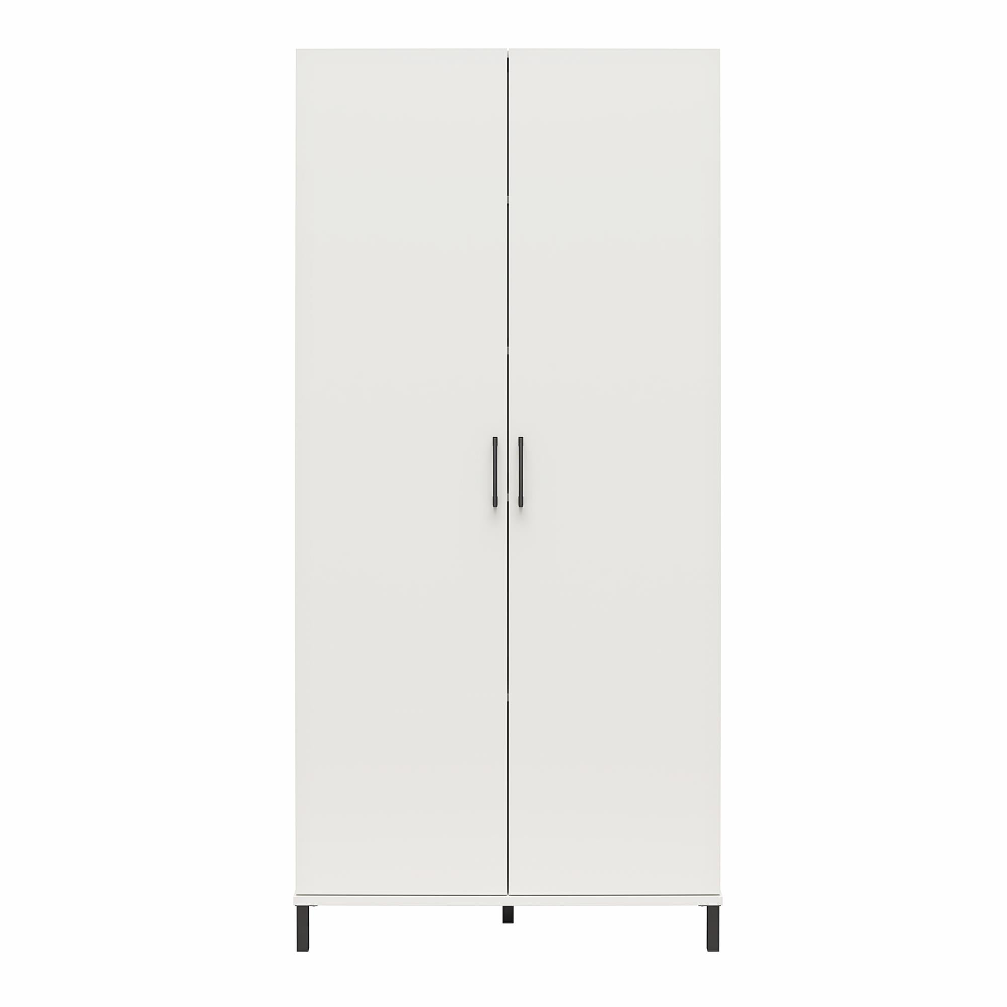 Versa 36" Wide 2 Door Storage Cabinet, White - Image 12