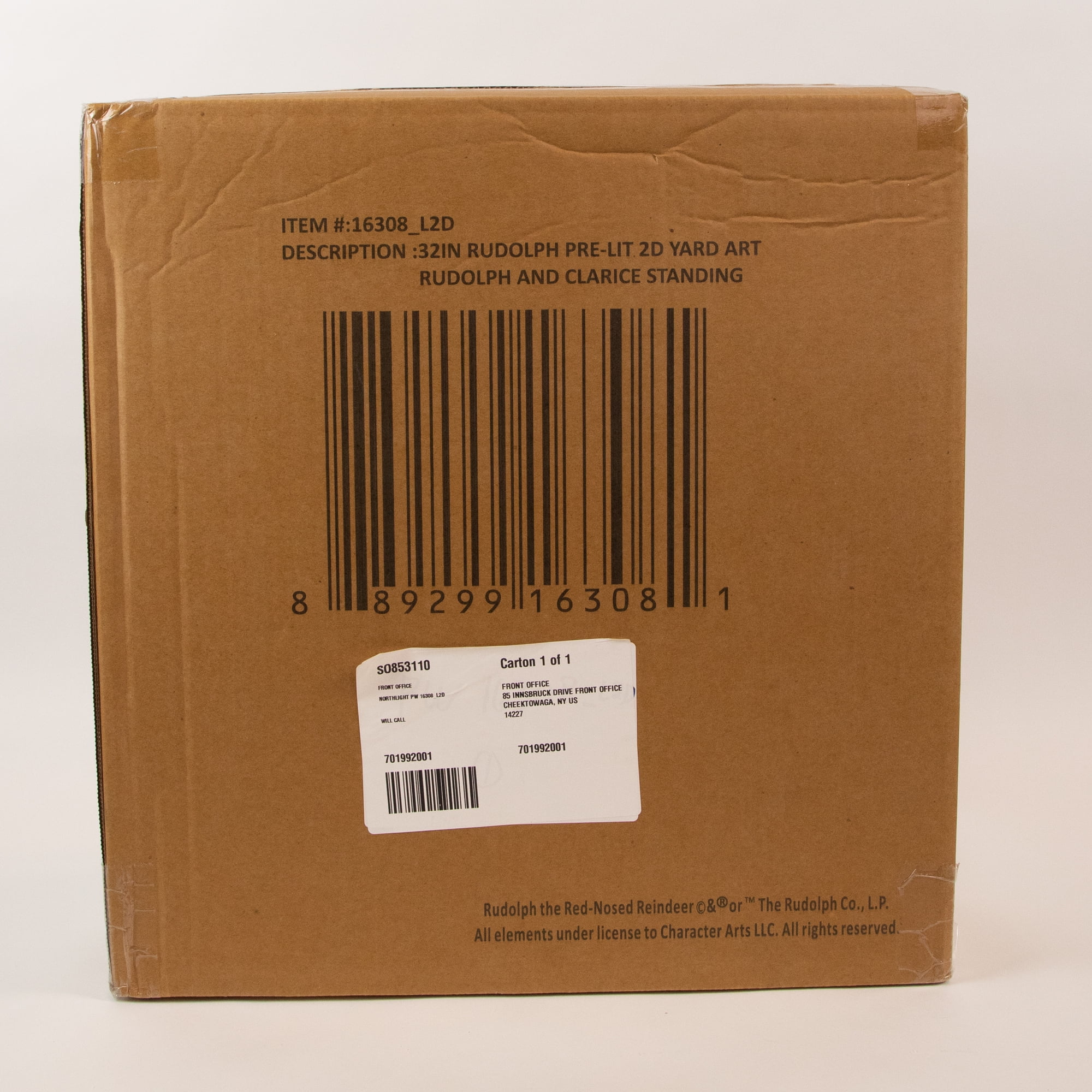 Northlight Lighted Rudolph and Clarice Outdoor Christmas Decorations - 32" - Image 6