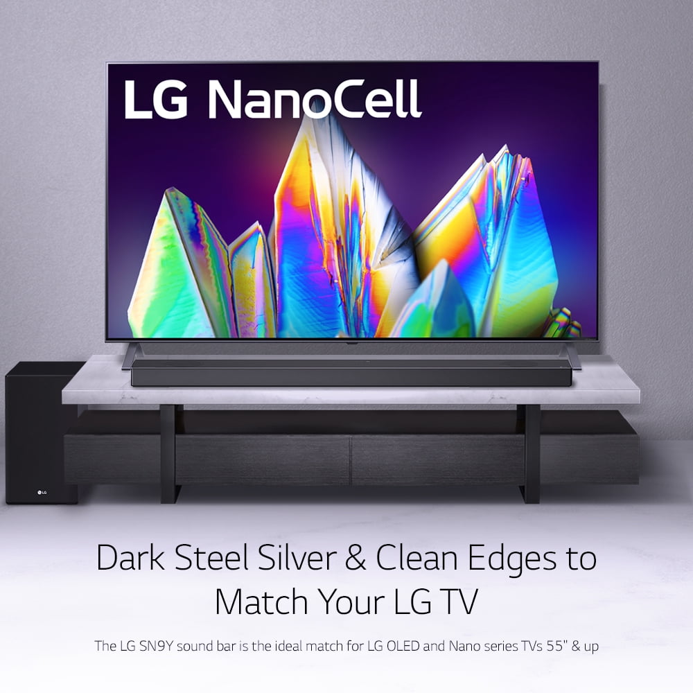 LG 5.1.2 Channel High Res Audio Soundbar with Dolby Atmos® and Goolge Assitant Built-In - SN9YG - Image 12