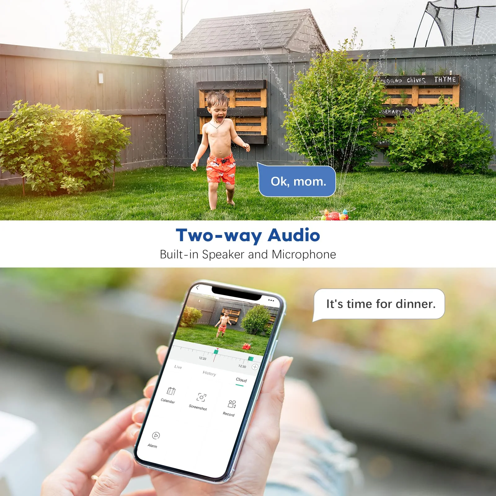 Xega XG-03-US4G Outdoor 2K HD 2-Channel 4 MP Surveillance Camera with 2x 6W Solar Panel, Other, 2-Pack - Image 8