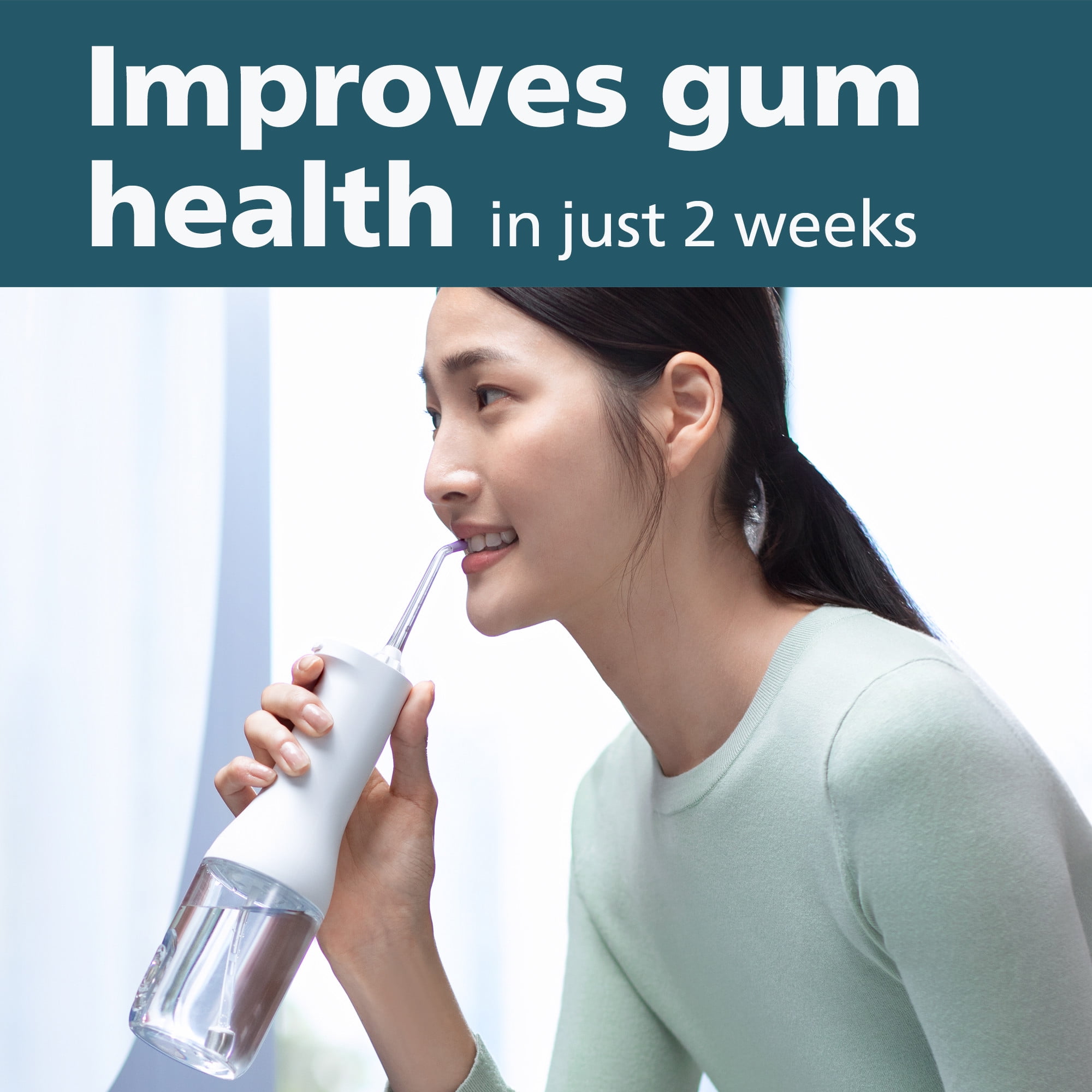 Philips Sonicare Electric Cordless Power Flosser 3000, White, HX3826/21 - Image 7