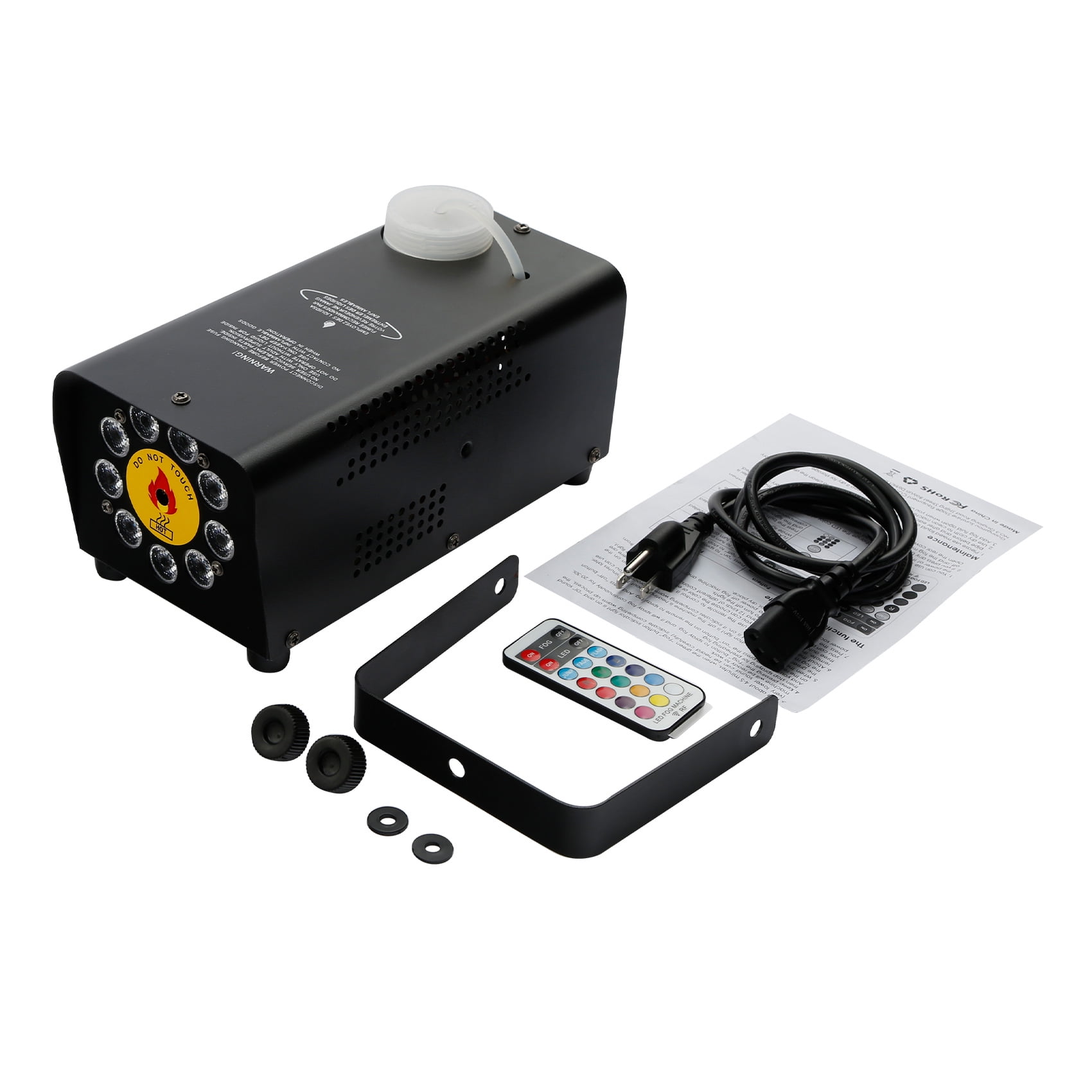 TCFUNDY 500W Fog Machine w/ LED RGB 9IN1 Fogger Smoke Maker with Wireless Remote Controller - Image 8