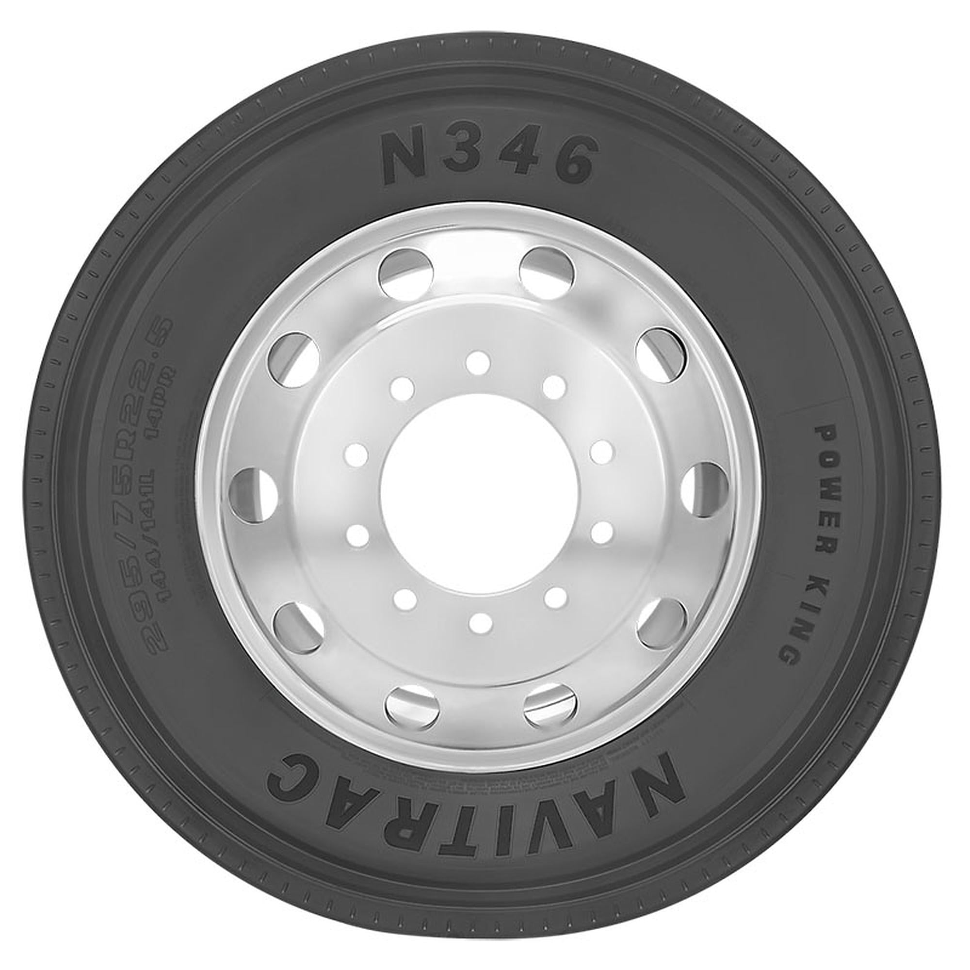 Power King Navitrac N346 11R24.5 149/146L H Commercial Tire - Image 5