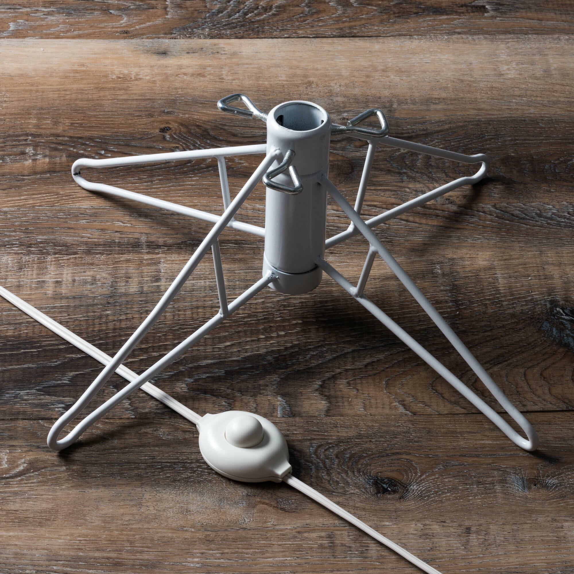 Vickerman 6.5' Crystal White Pine Artificial Christmas Tree, Warm White LED Lights - Image 4