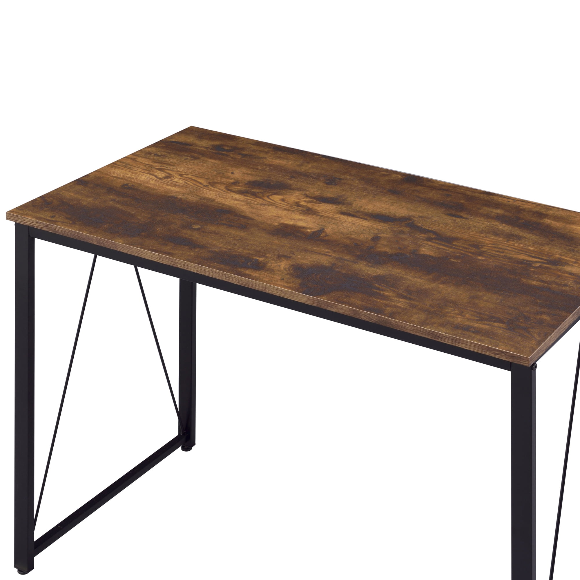 ACME Zaidin Writing Desk in Weathered Oak and Black - Image 7