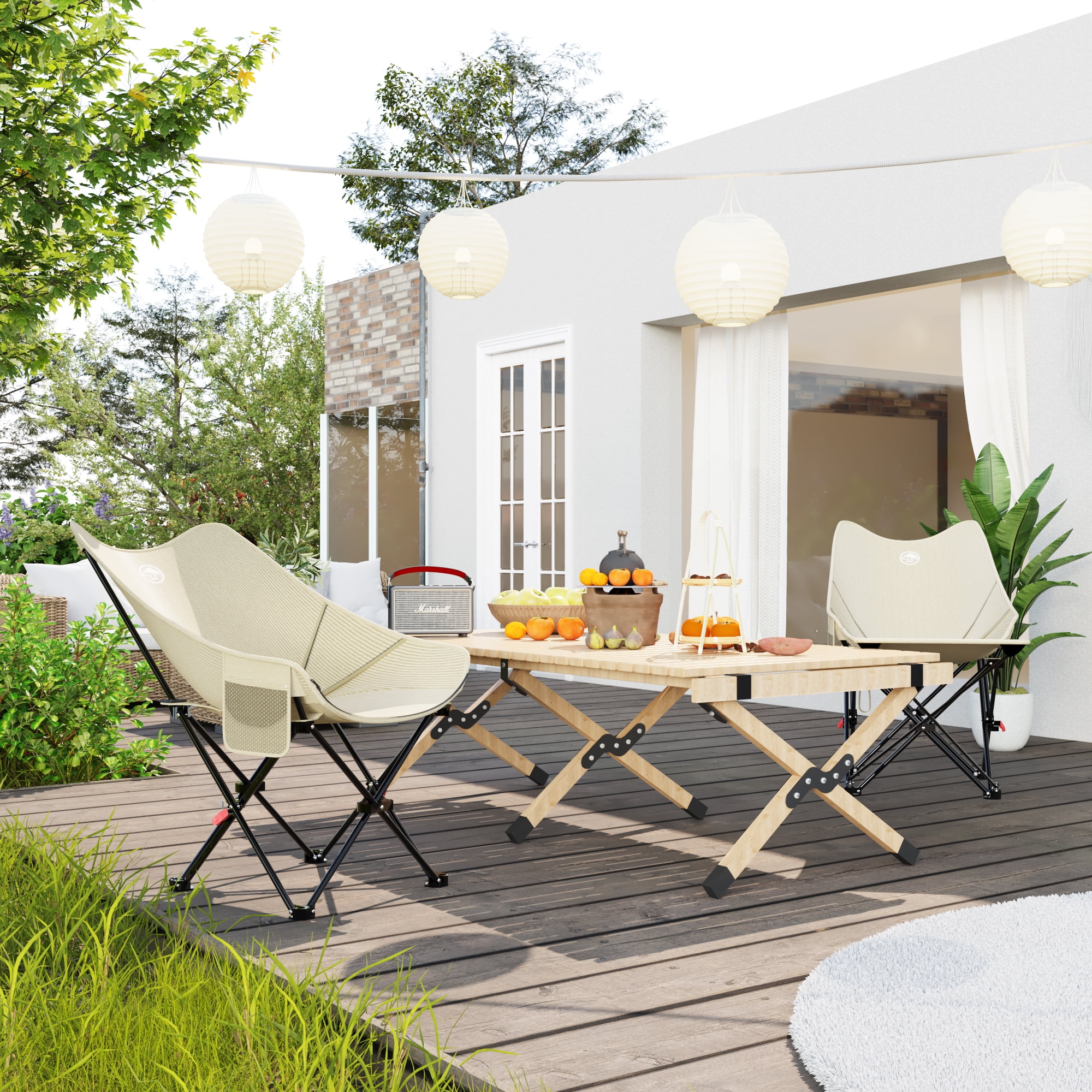 Camping Chair with Foot Rest Heavy Duty for Adults, Adjustable Beach Chair, Compact Lawn Chairs Backpacking, Portable Folding Camping Chair, Lightweight Backpacking Chair - Image 7