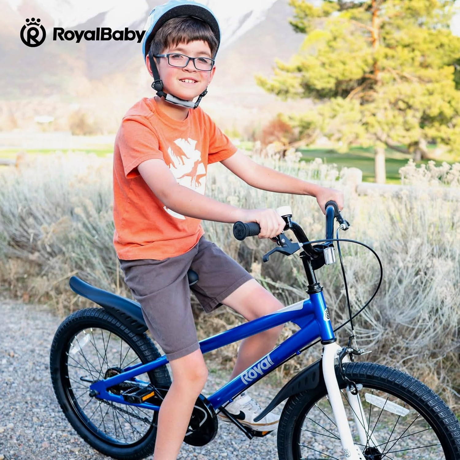 Royalbaby Freestyle 20" Bicycle for Boys and Girls Ages 9-12 Years, Blue - Image 7
