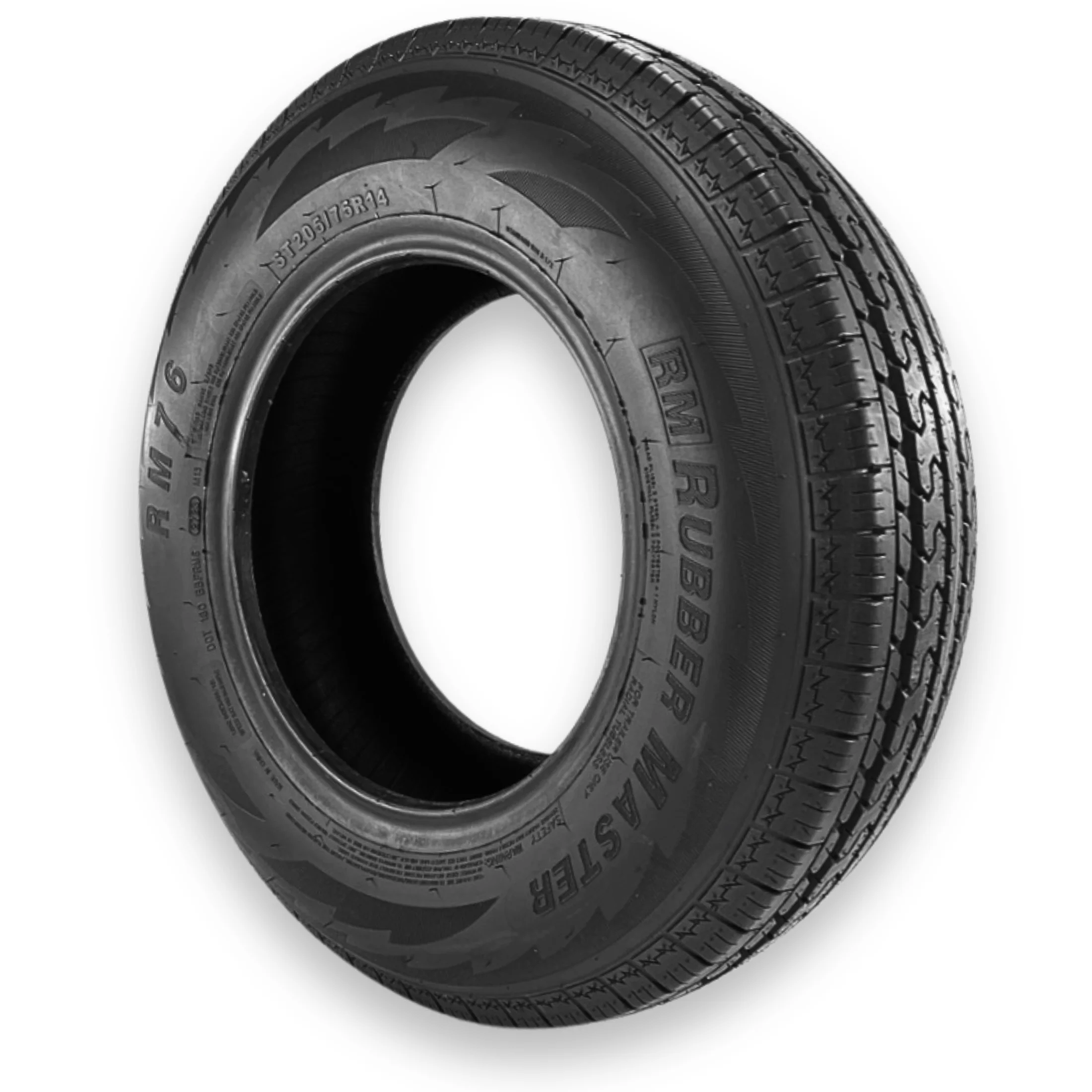 RubberMaster ST205/75R14 Highway Rib 8 Ply Tubeless - Image 3
