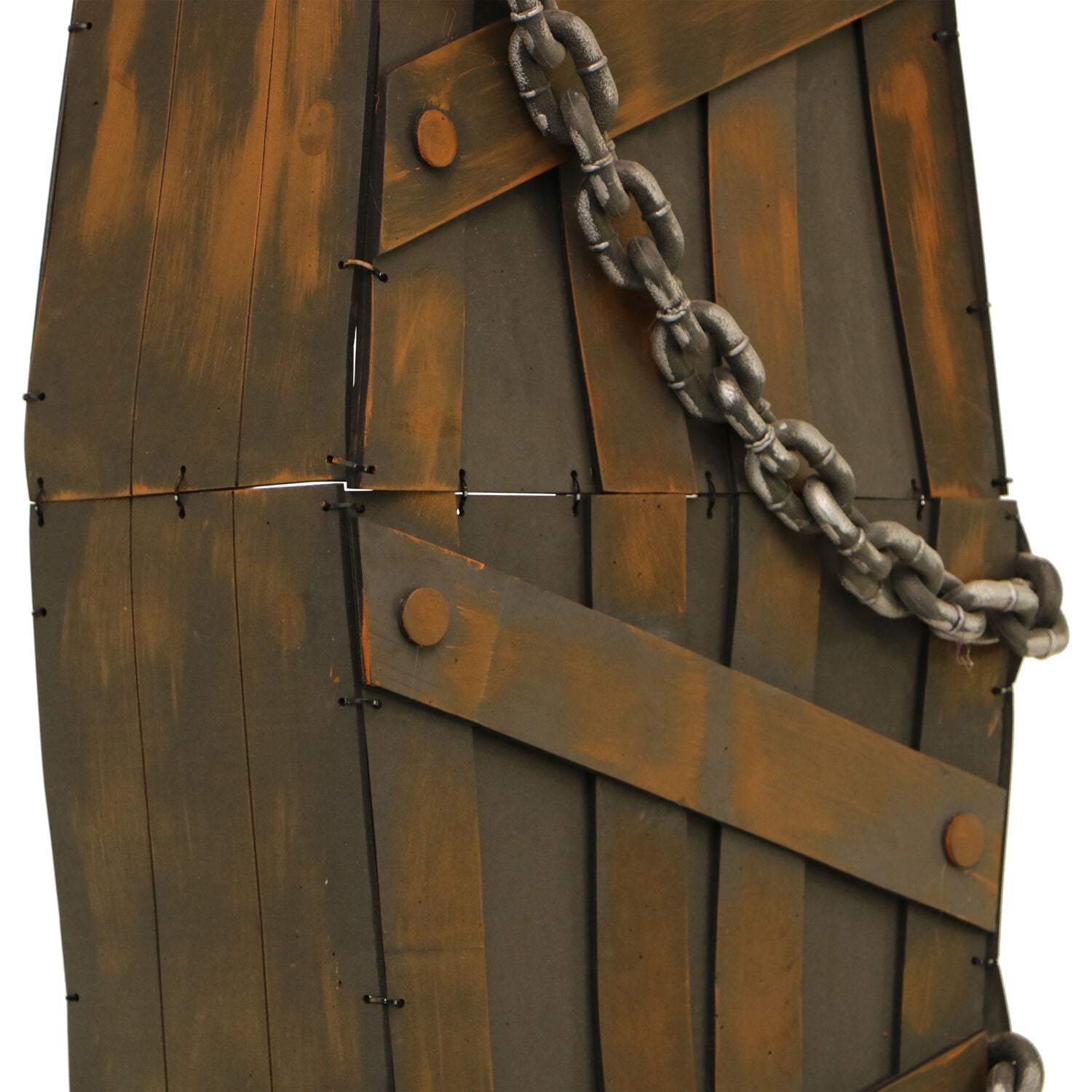 Haunted Hill Farm 5 ft Coffin the Animatronic Shaking Casket, Indoor Halloween Decoration, Red LED Lights, Battery-Operated, HHDCOFF-1LSA - Image 6