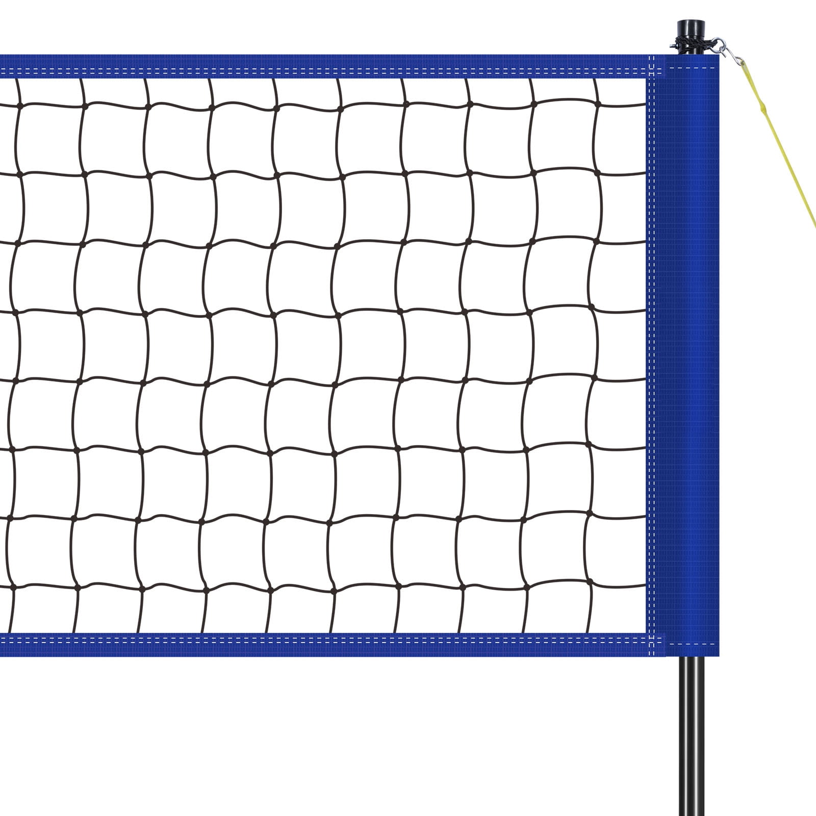 BENTISM 32ft x 3ft Portable Volleyball Net System Adjustable Height Poles with PVC Volleyball, Carrying Bag, Boundary Lines, Steel Poles & Pump for Outdoor Sports - Image 3