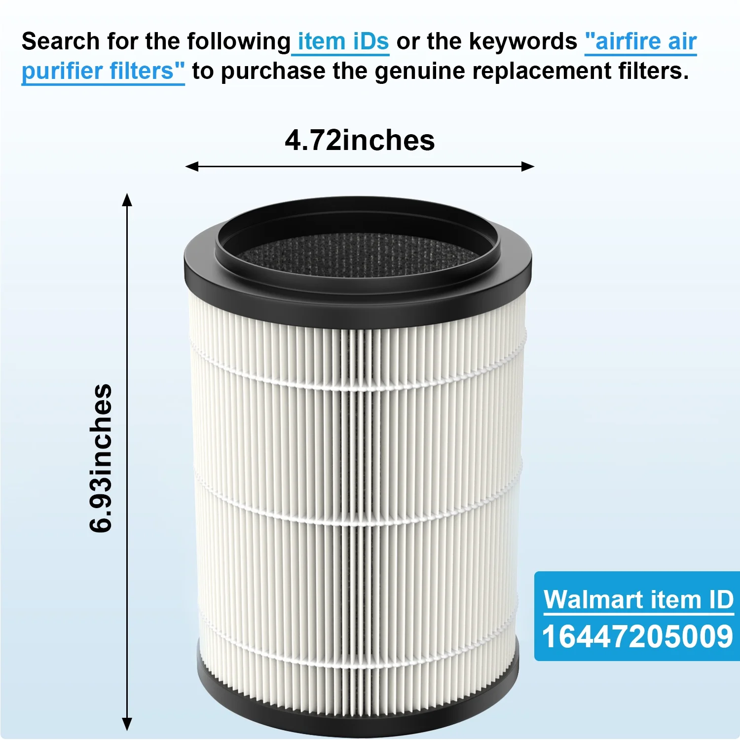 AIRFIRE Air Purifier, AP202 HEPA Air Purifiers for allergies & asthma, Wildfire, Pet Fur, Pollen, 1 PCS, White - Image 3