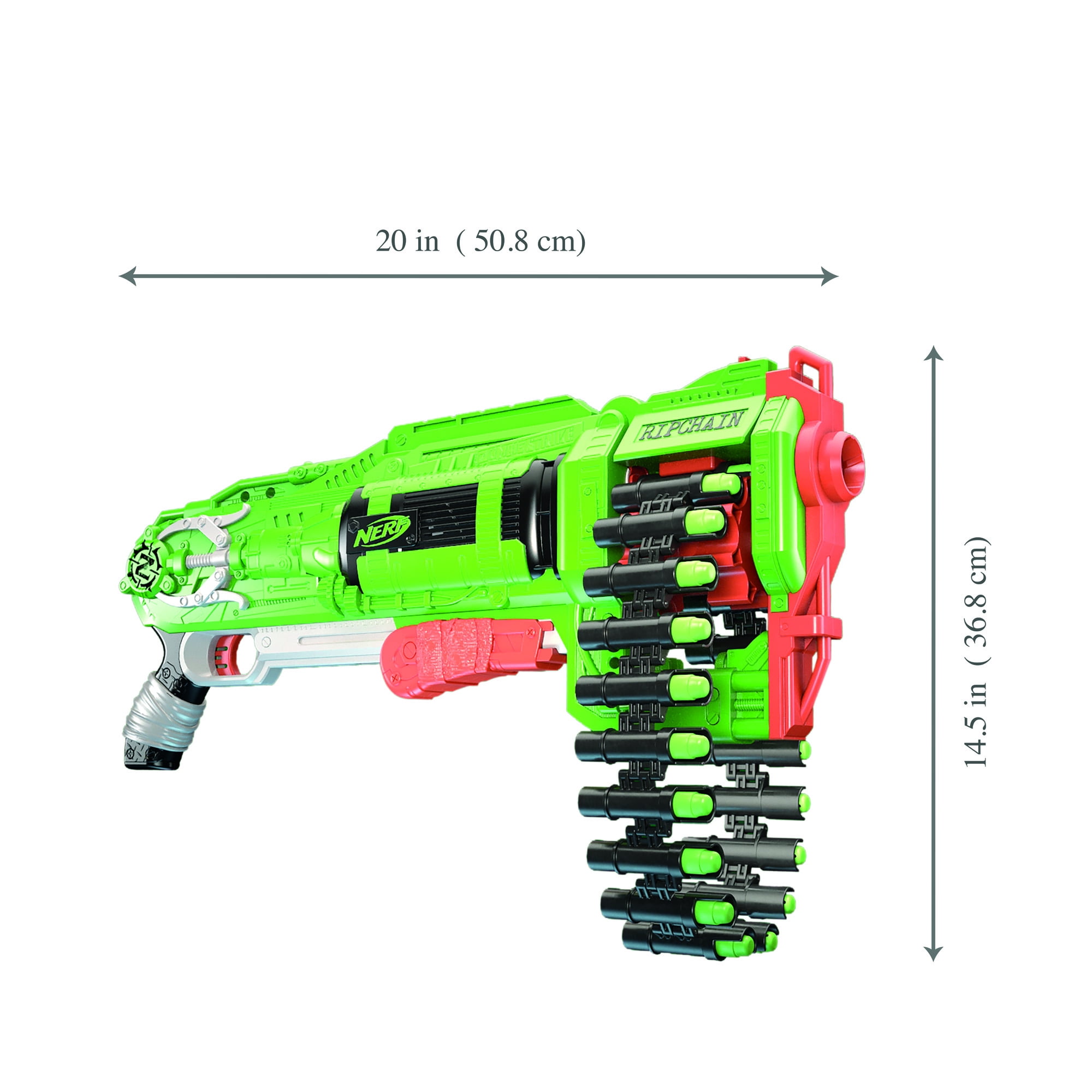 Nerf Zombie Strike Ripchain, Includes 25 Zombie Strike darts - Image 8