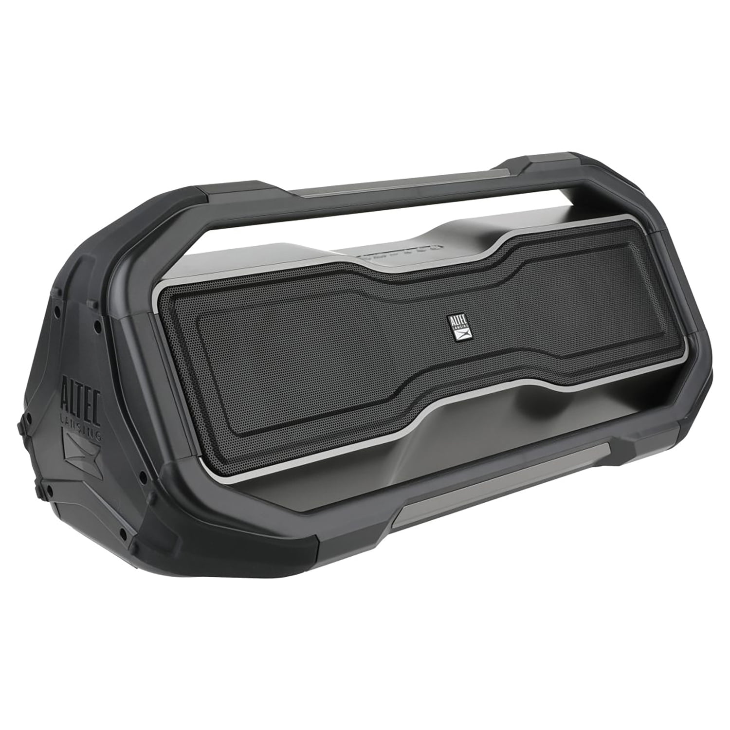 Altec Lansing ALRBXLBK000R Rockbox Xl Dual 3.5-inch 50-watt Bluetooth Rechargeable Portable Speaker With Lights And Built-in Microphone, Factory Recertified - Image 5