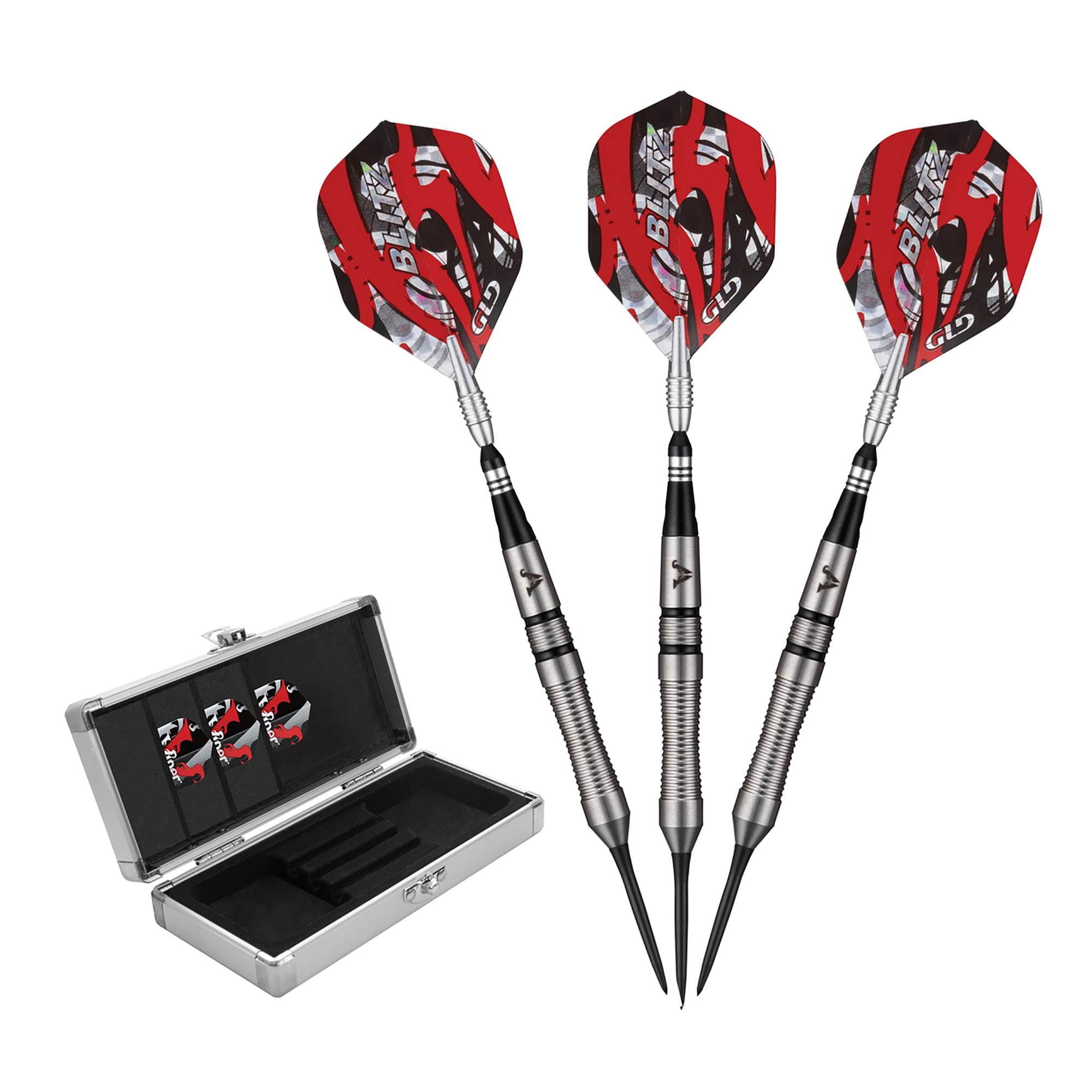 Viper Blitz 95 Percent Tungsten Steel Tip Dart Set with Storage and Travel Case - Image 5