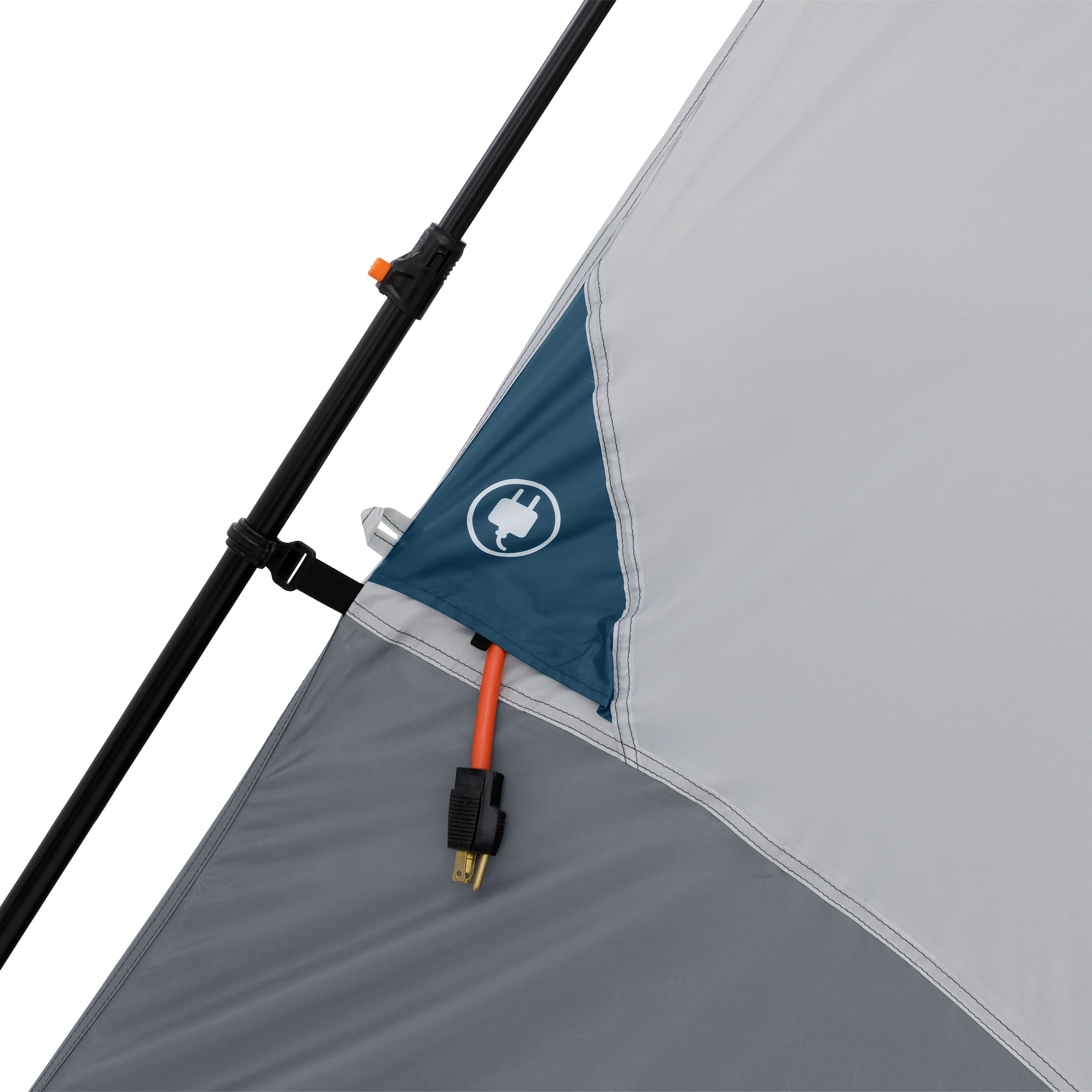 Ozark Trail 10' x 9' 6-Person Instant Cabin Tent with LED Light, 19.38 lbs - Image 7