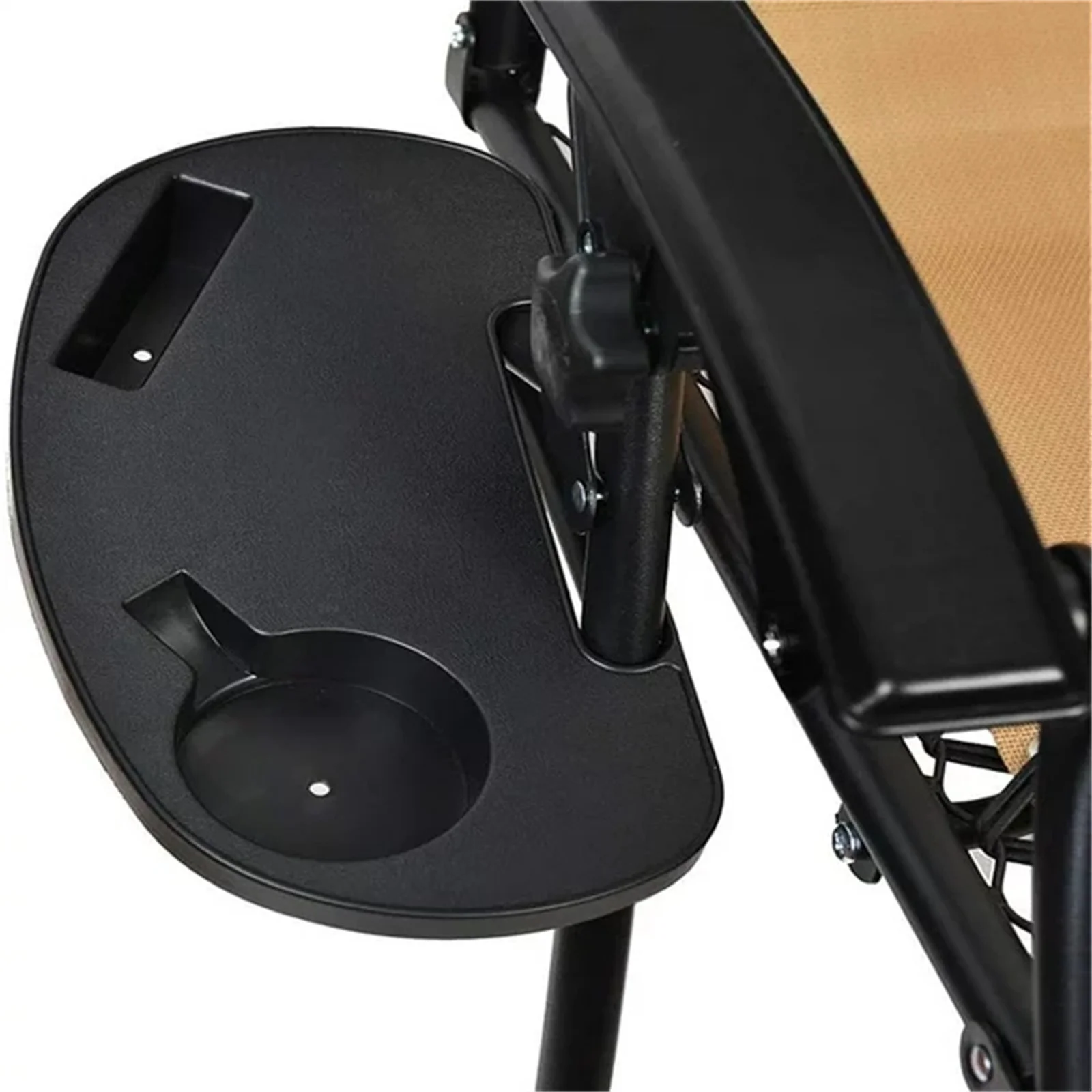 1pc Folding Tools Recliner Beach/Chairs Portable Tray Outdoor Camping Camping Hiking - Image 8