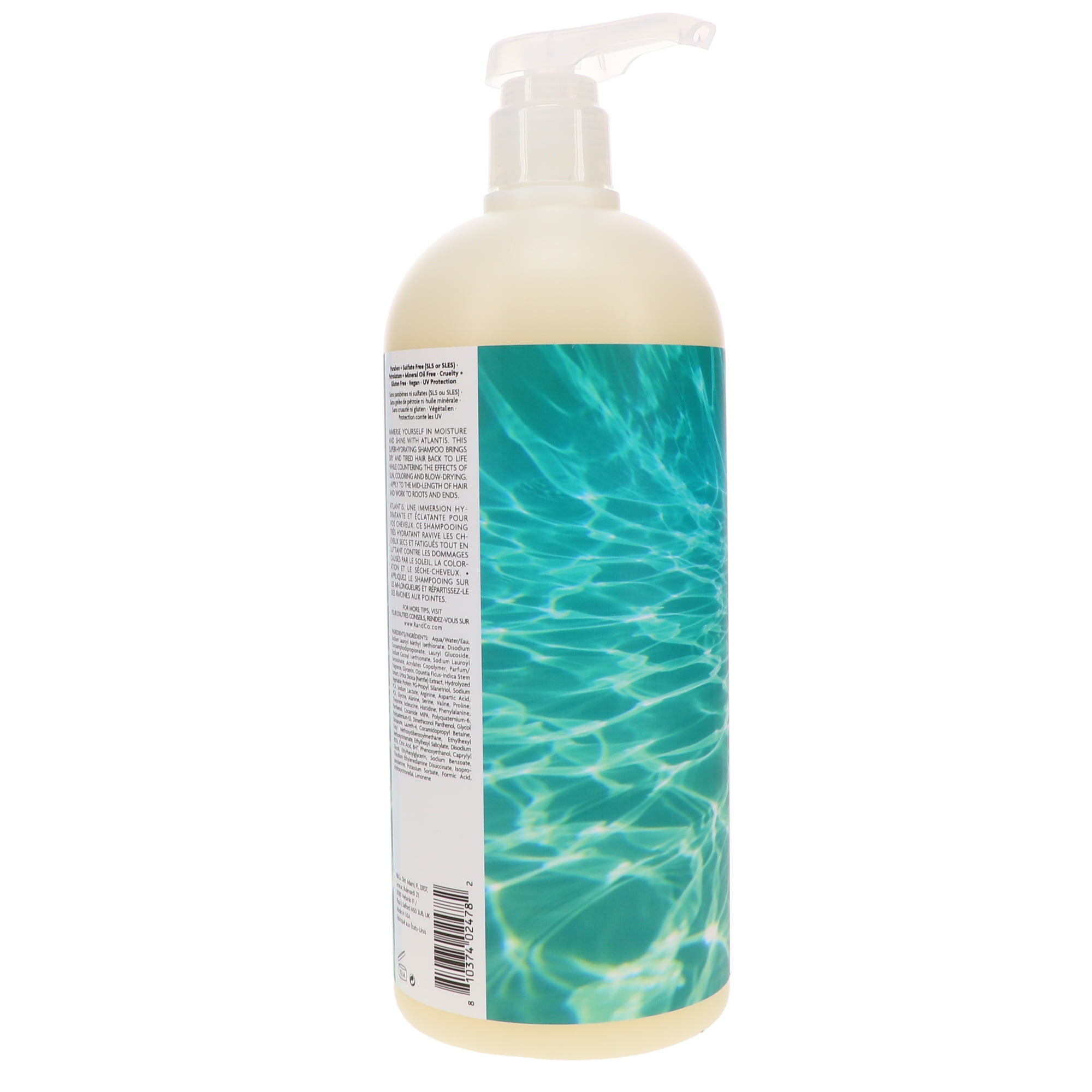 R+Co Atlantis Moisturizing B5 Shampoo 1000ml/33.8oz - Image 7