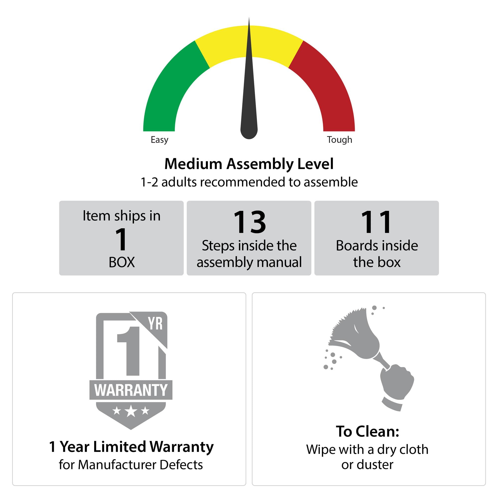 Versa 36" Wide 2 Door Storage Cabinet, White - Image 11