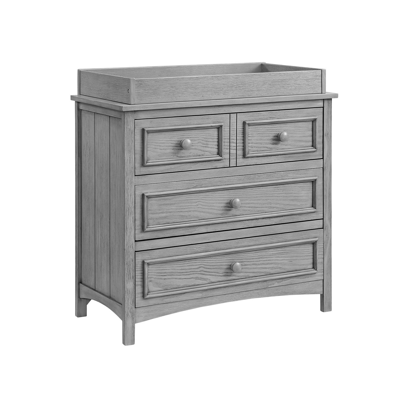 Oxford Baby Farmington / Bennett RTA Changing Topper for 3 Dr Dresser Rustic Gray - Image 4