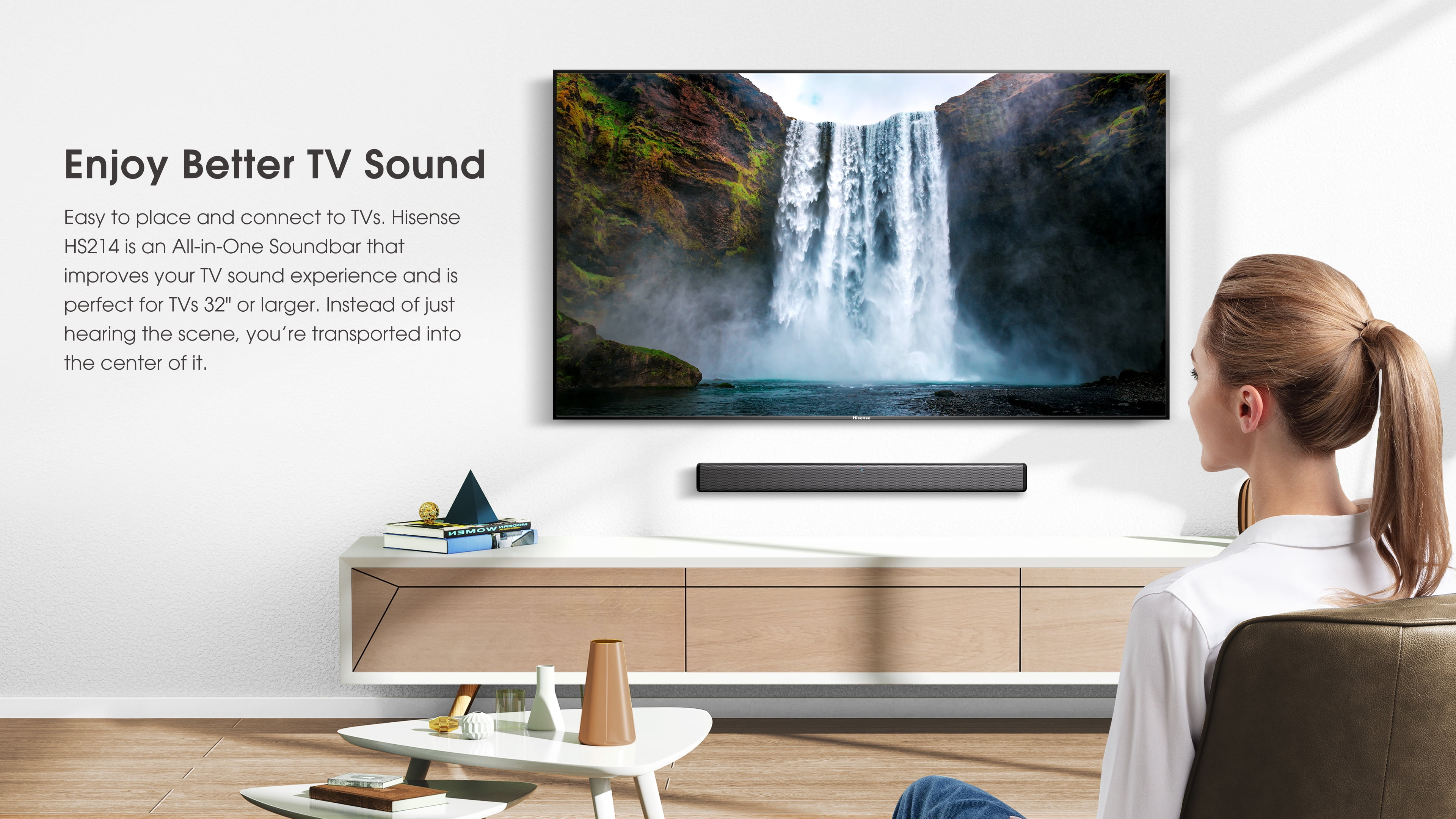 Hisense HS214 2.1 Channel Sound Bar with Built-in Subwoofer - Image 14