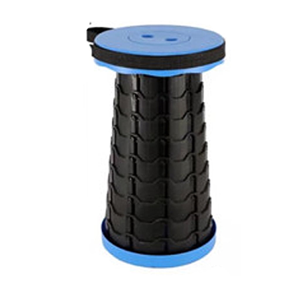 Folding Stool Portable Telescopic Chair Seat Camping Retractable Outdoor Fishing Extension Stools (color may vary) - Image 4