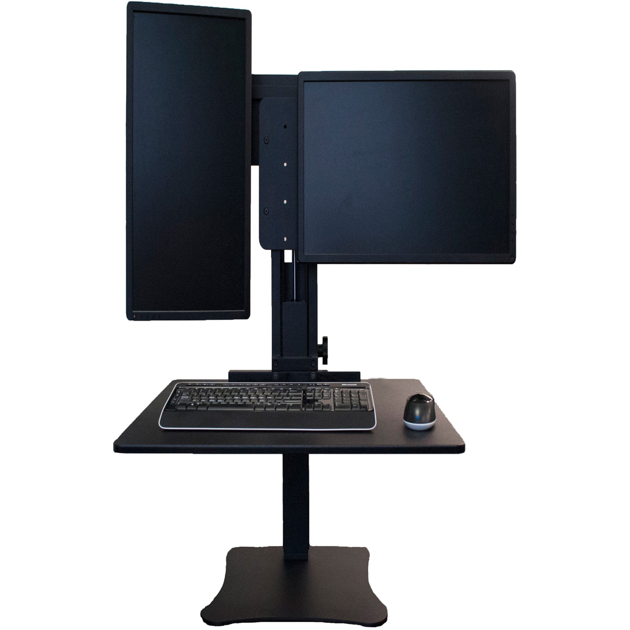 Victor Technology DC350 High Rise™ Collection Dual Monitor Sit-Stand Desk Converter 28 x 23 x 15.5 Blk - Image 12