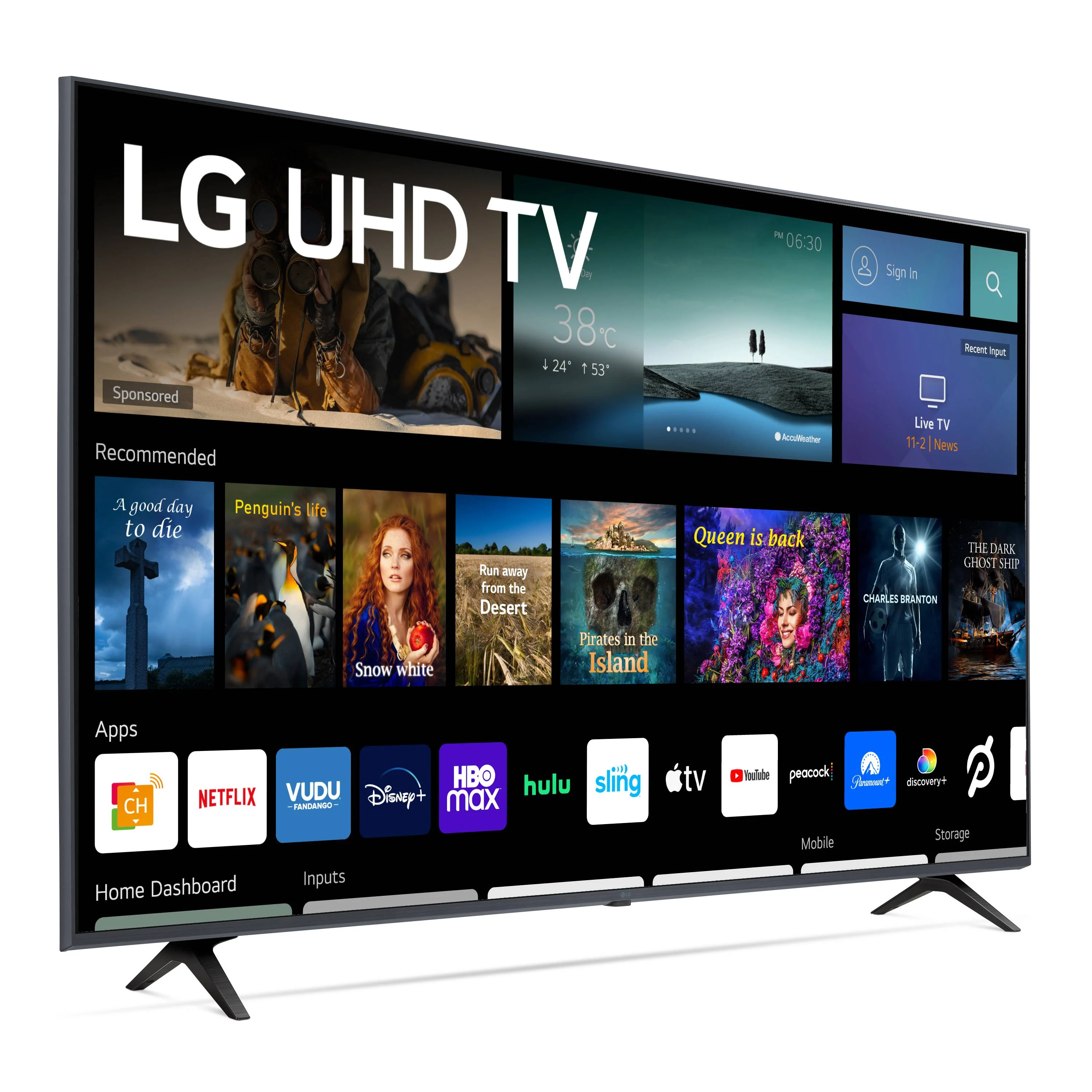 LG 65" 4K UHD Smart TV 2160p webOS, 65UQ7070ZUE - Image 15