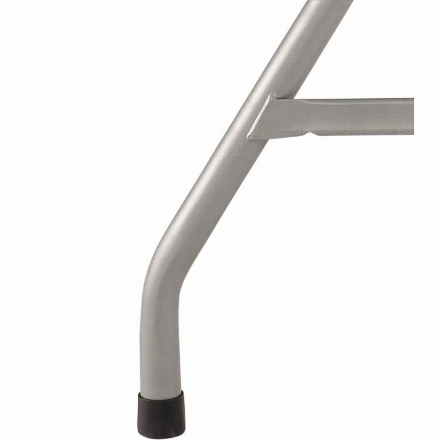 NPS BT3000 30x72" Modern Plastic Heavy Duty Folding Table in Charcoal Slate - Image 5