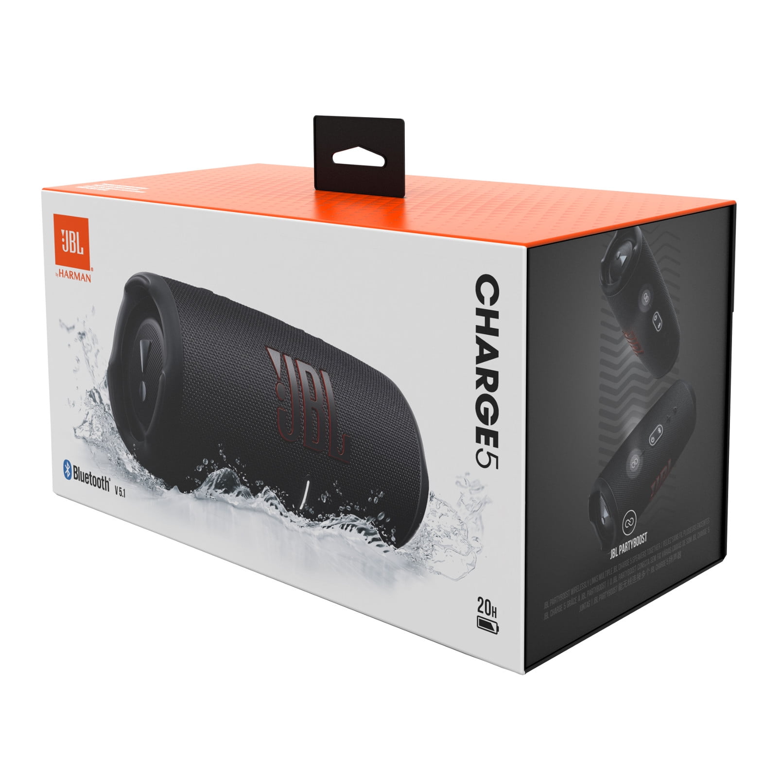 JBL Charge 5 - Portable Waterproof Speaker with Powerbank - Black - Image 6