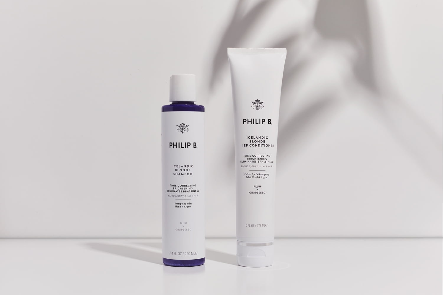 Philip B Icelandic Blonde Tone Correcting Shampoo, Plum Extracts, 7.4 fl oz - Image 5