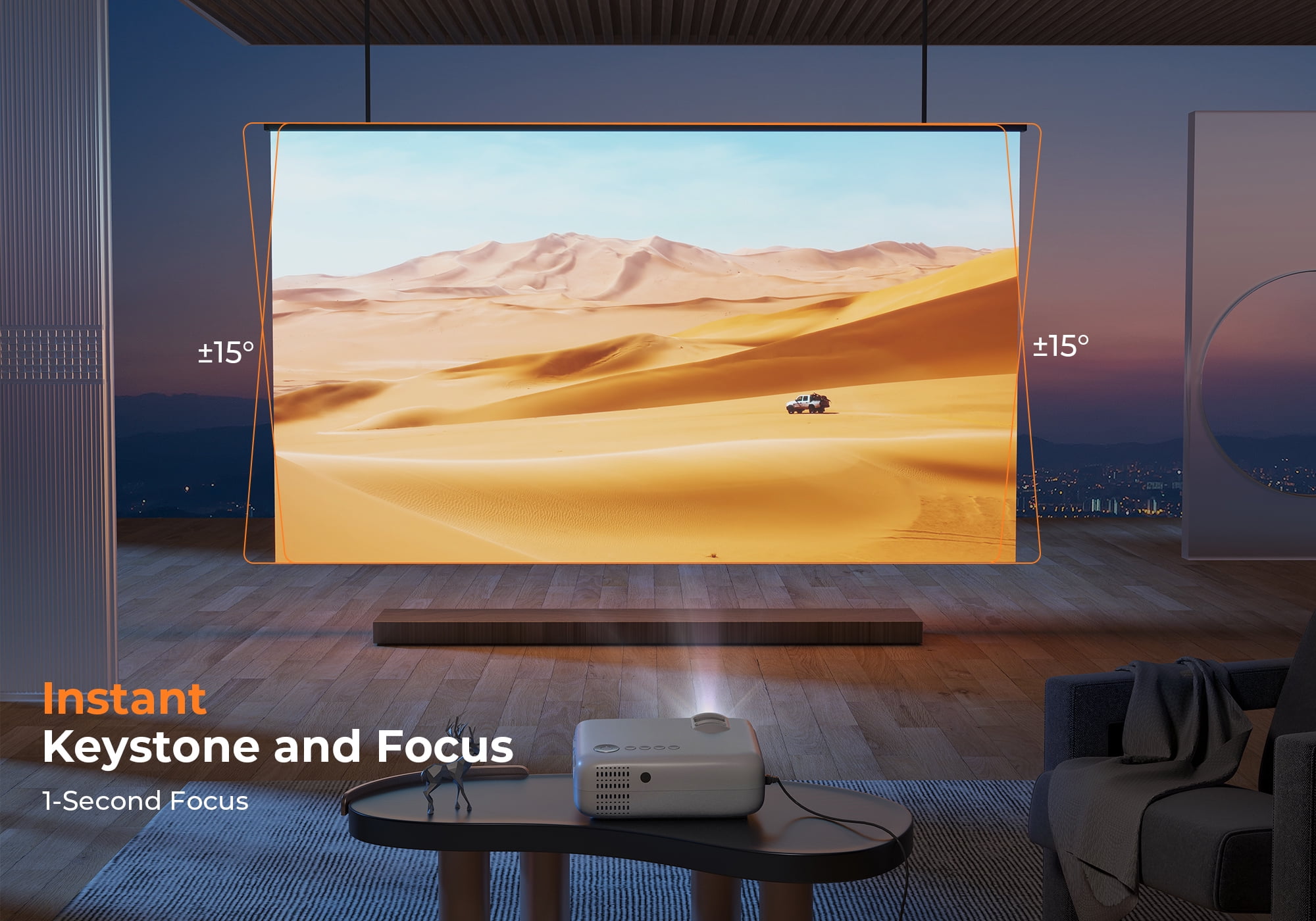 VANKYO Leisure 430W Mini Wi-Fi Projector, Full HD 1080P Supported - Image 3