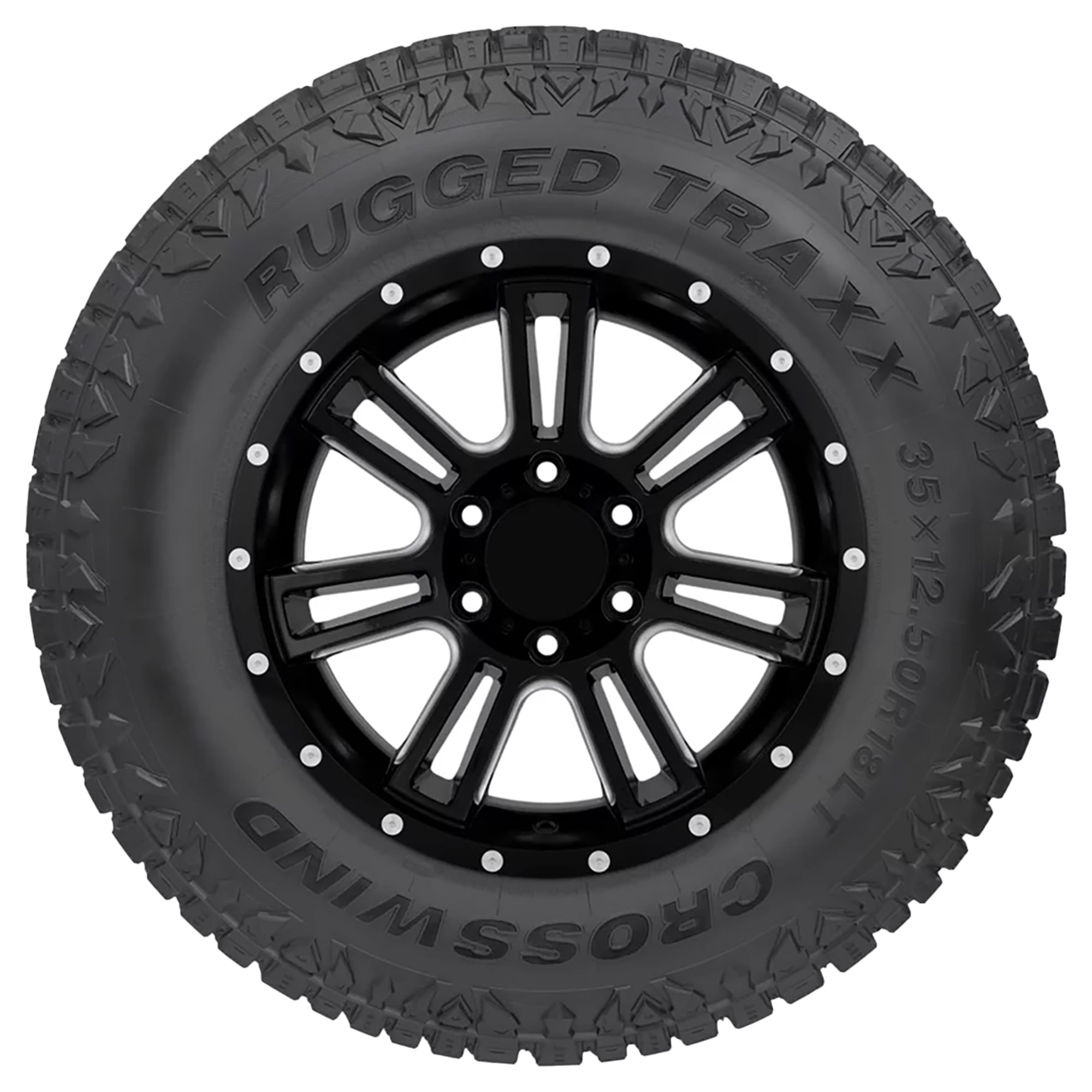 Crosswind Rugged Traxx All Terrain LT285/75R16 126Q E Light Truck Tire - Image 4