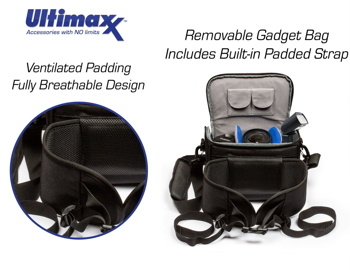 Ultimaxx Heavy Duty Professional Deluxe Camera Backpack with 3 Hard Shell Armored Front Panels, Rain Cover & So Much More - Image 10