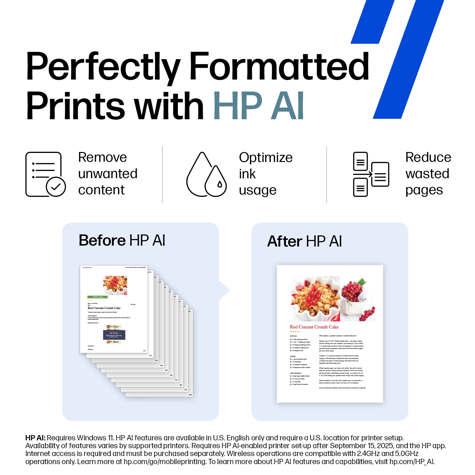 HP OfficeJet 9122e Wireless All-in-One Color Inkjet Printer, Scanner, Copier, Fax, ADF, 3 months Instant Ink - Image 11