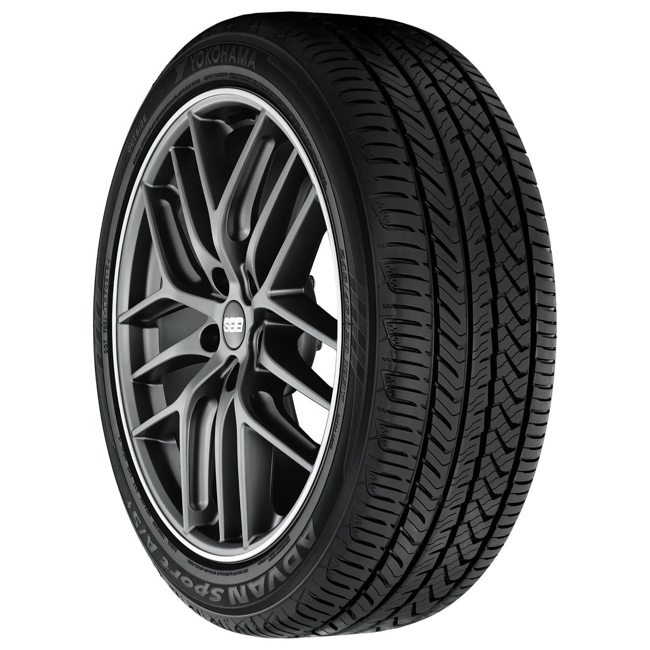 Yokohama Advan Sport A/S Plus UHP All Season 245/45R19 102Y XL Passenger Tire - Image 4