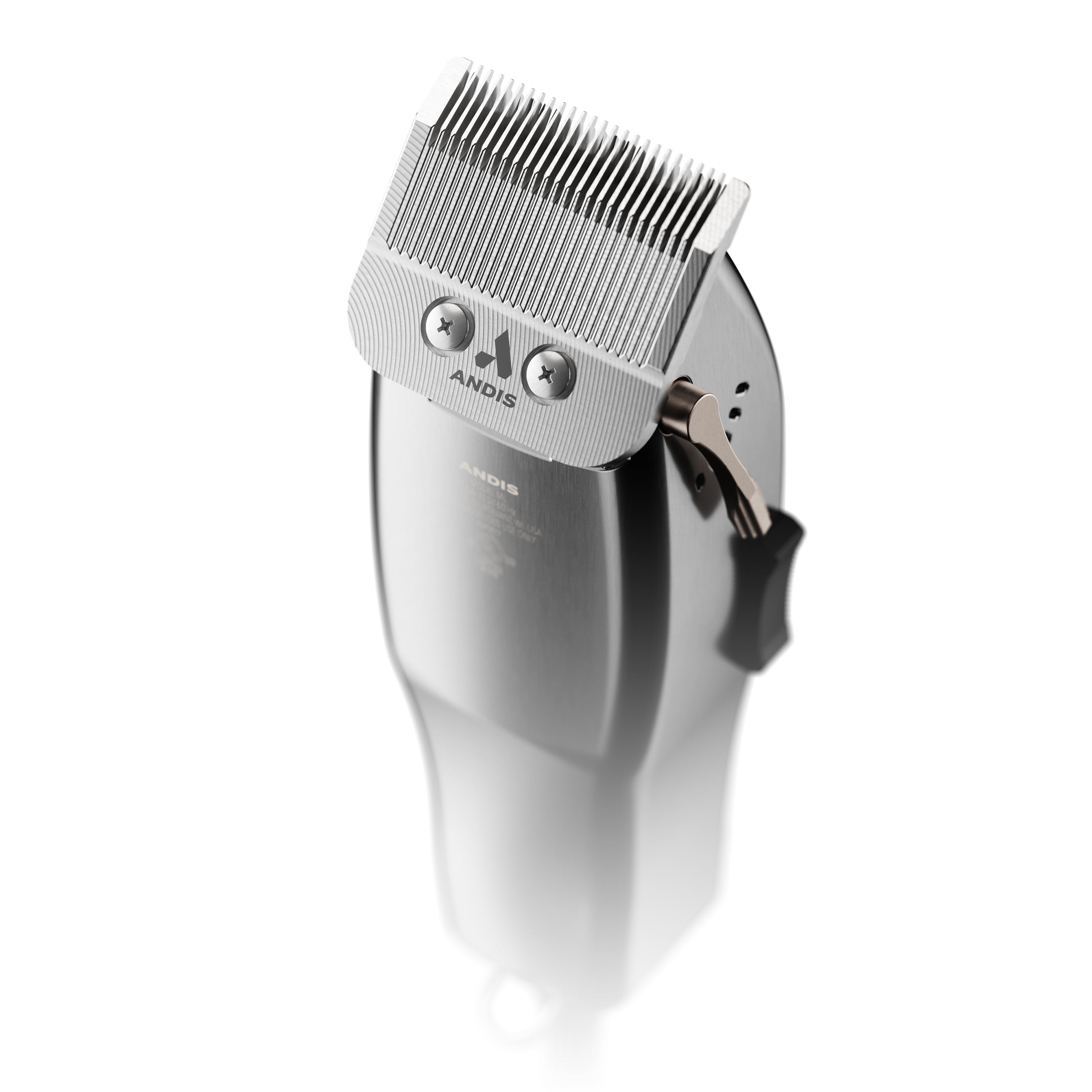 Andis 01815 Professional Master Adjustable Blade Hair Trimmer, Carbon Steel T-Blade - Silver - Image 7
