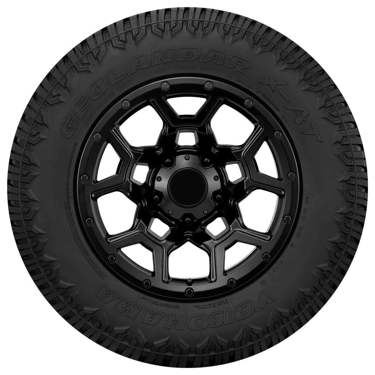 Set of 2 Yokohama Geolandar X-AT LT265/70R16 121/118Q E Tires - Image 4