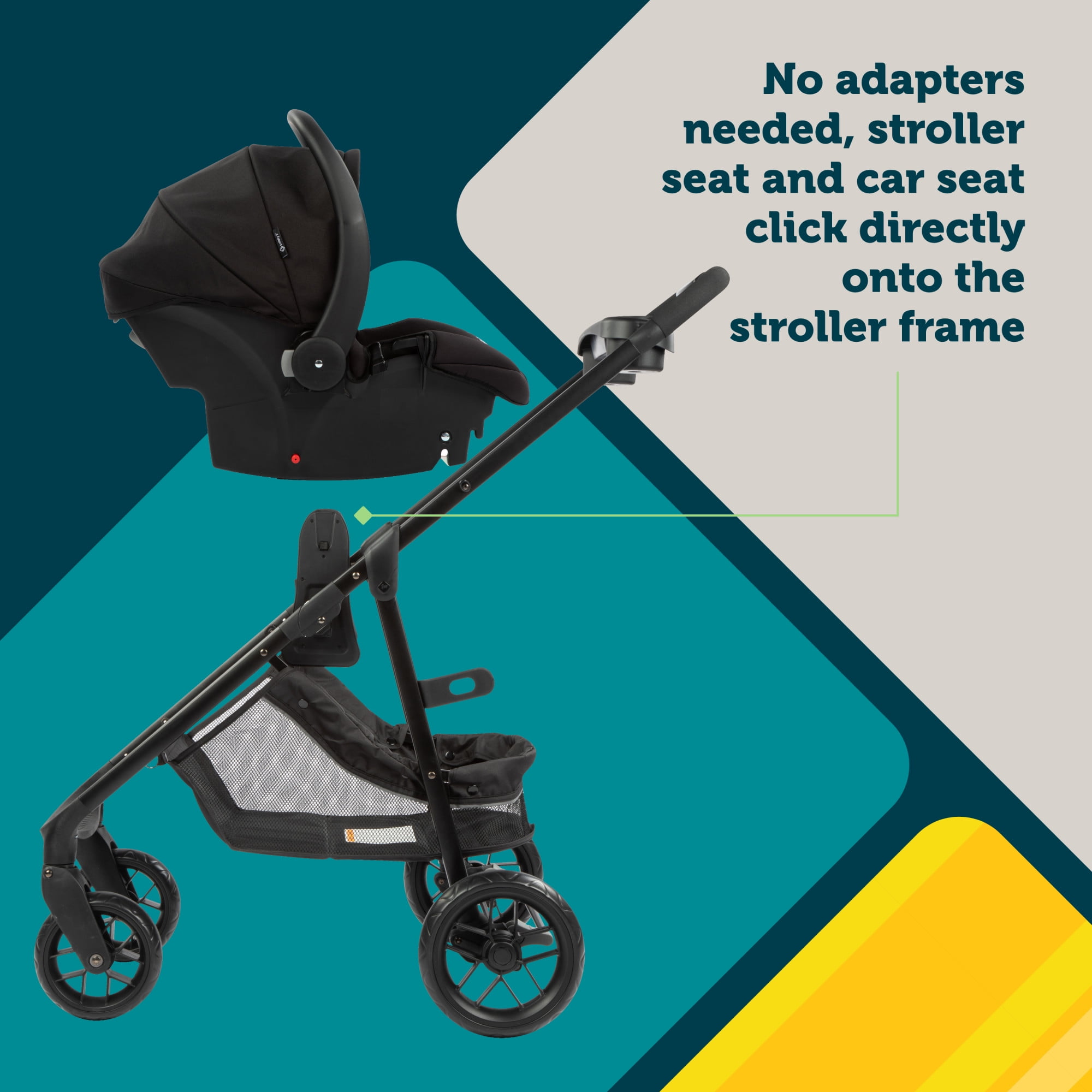 Safety 1st Grow and Go Flex 8-in-1 Modular Travel System, Foundry, Toddler, Unisex - Image 30
