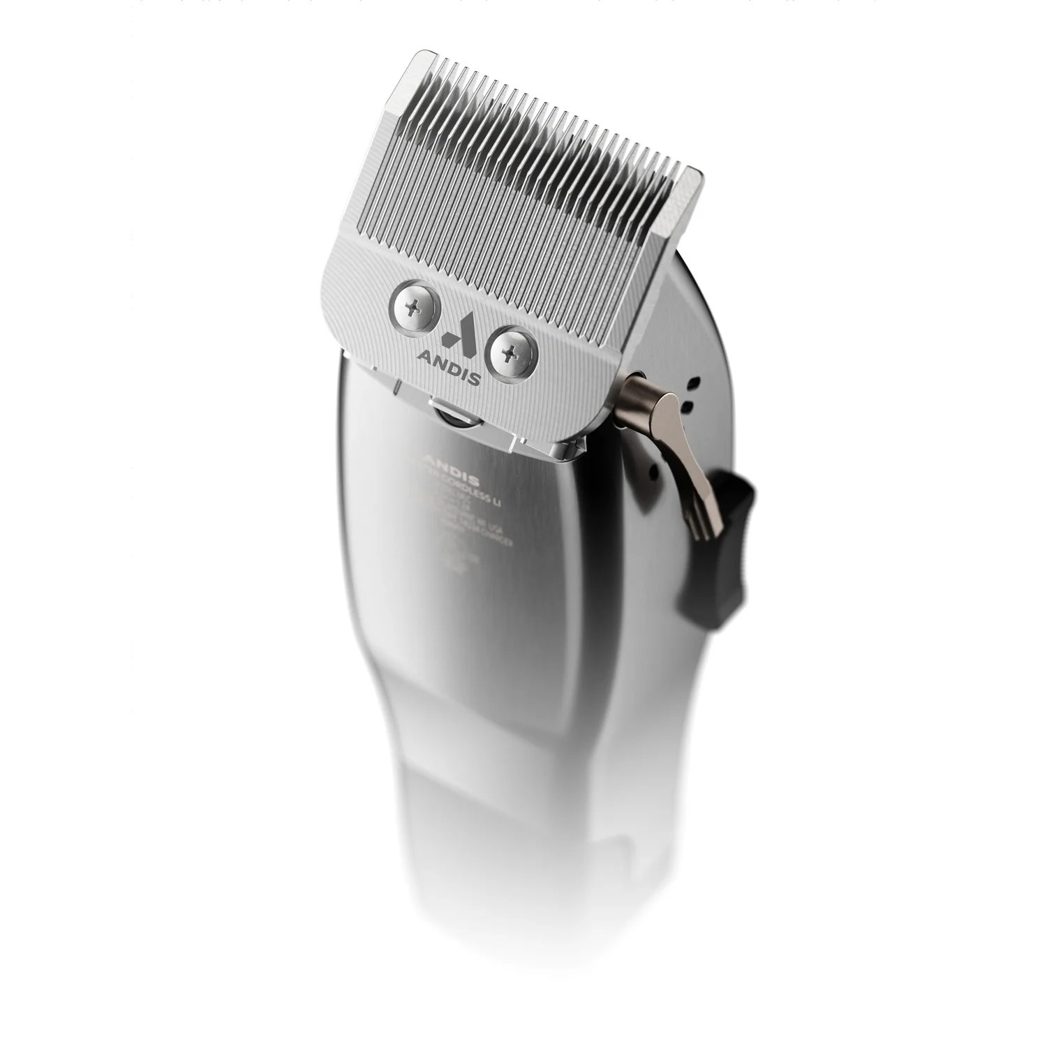 Andis 12660 Professional Master Corded/Cordless Hair Trimmer, Adjustable Carbon Steel Blade Clipper - Image 4