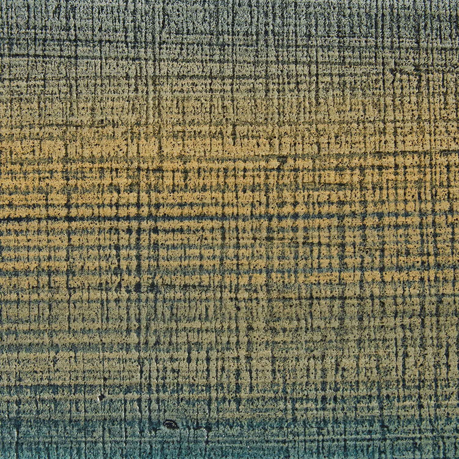 ACME Glancio Rectangular Console Table in Antique Gray and Teal - Image 3