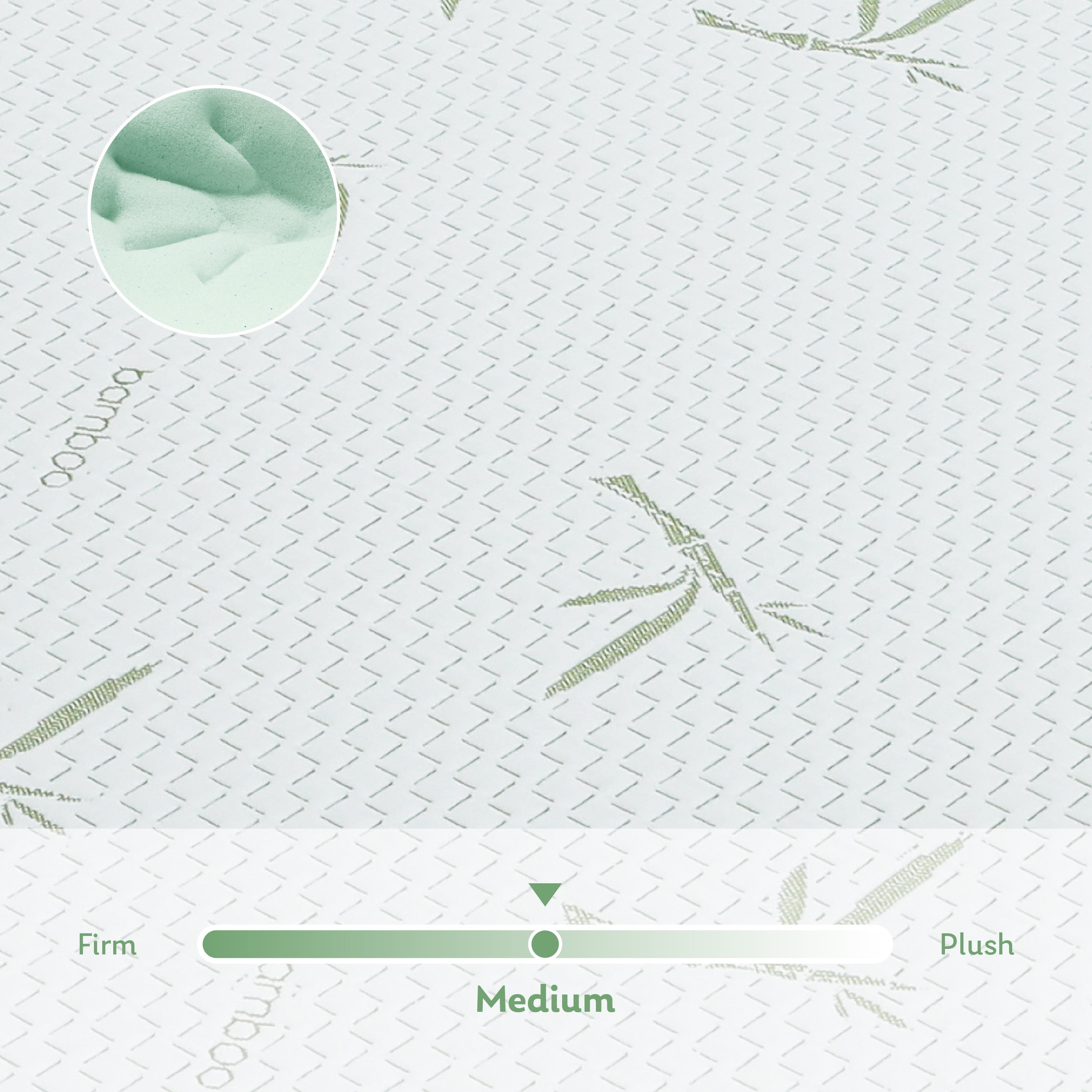 Arctus Twin Mattress, 8 inch Gel Memory Foam Mattress in a Box, Medium - Image 5