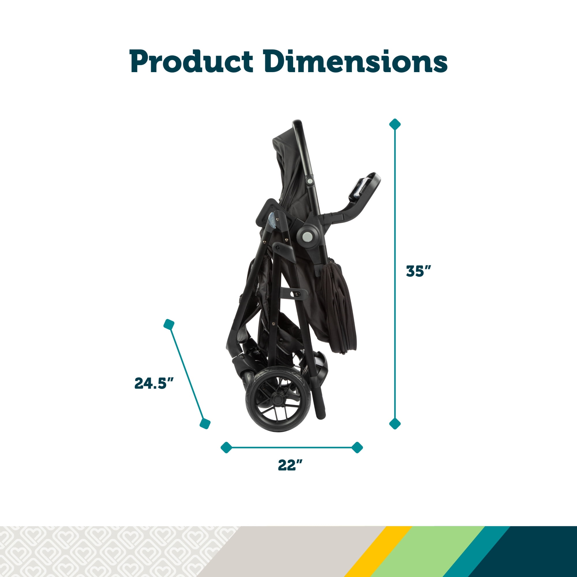 Safety 1st Grow and Go Flex 8-in-1 Modular Travel System, Foundry, Toddler, Unisex - Image 10