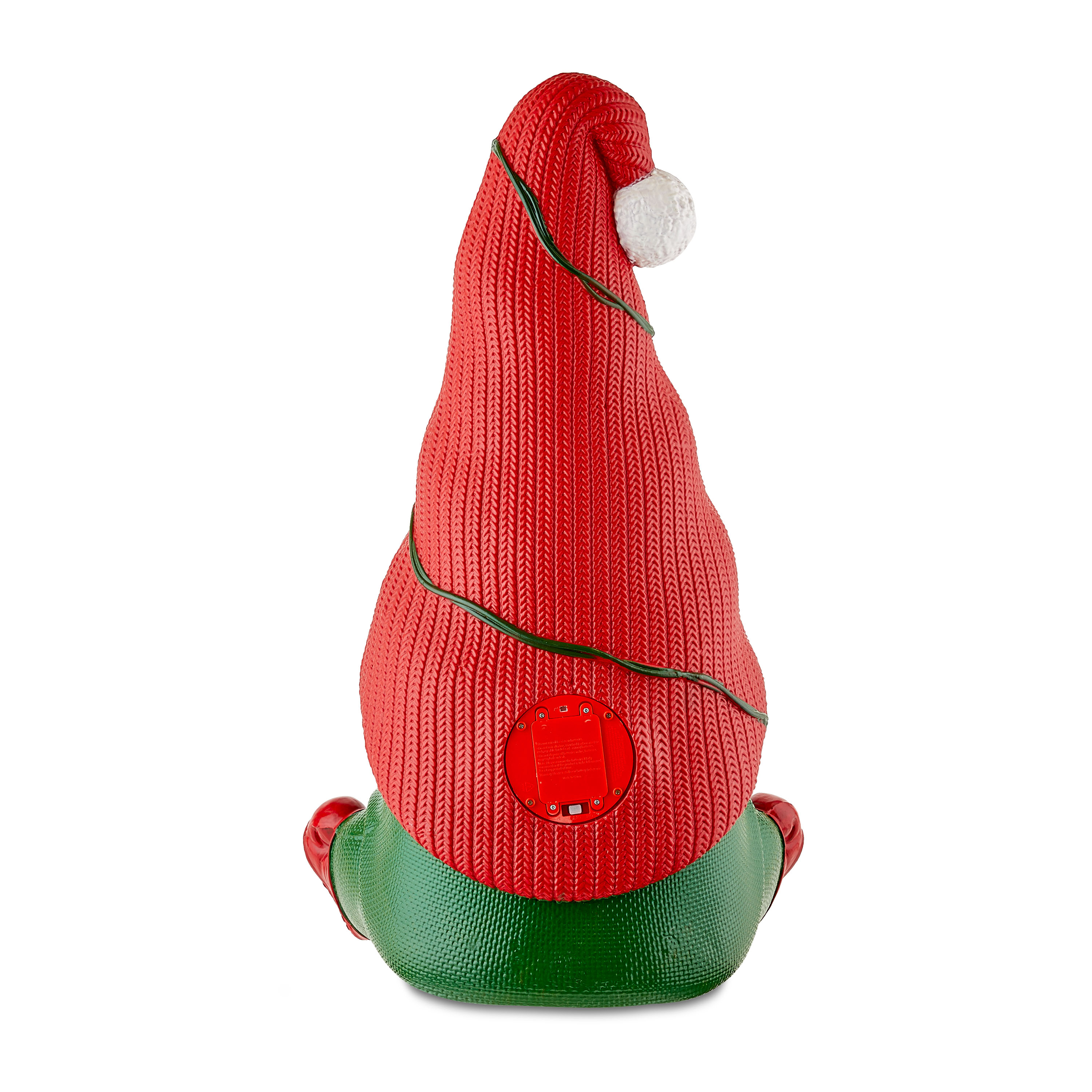 Light-up Christmas Gnome Blow Mold, 30 in, by Holiday Time - Image 4