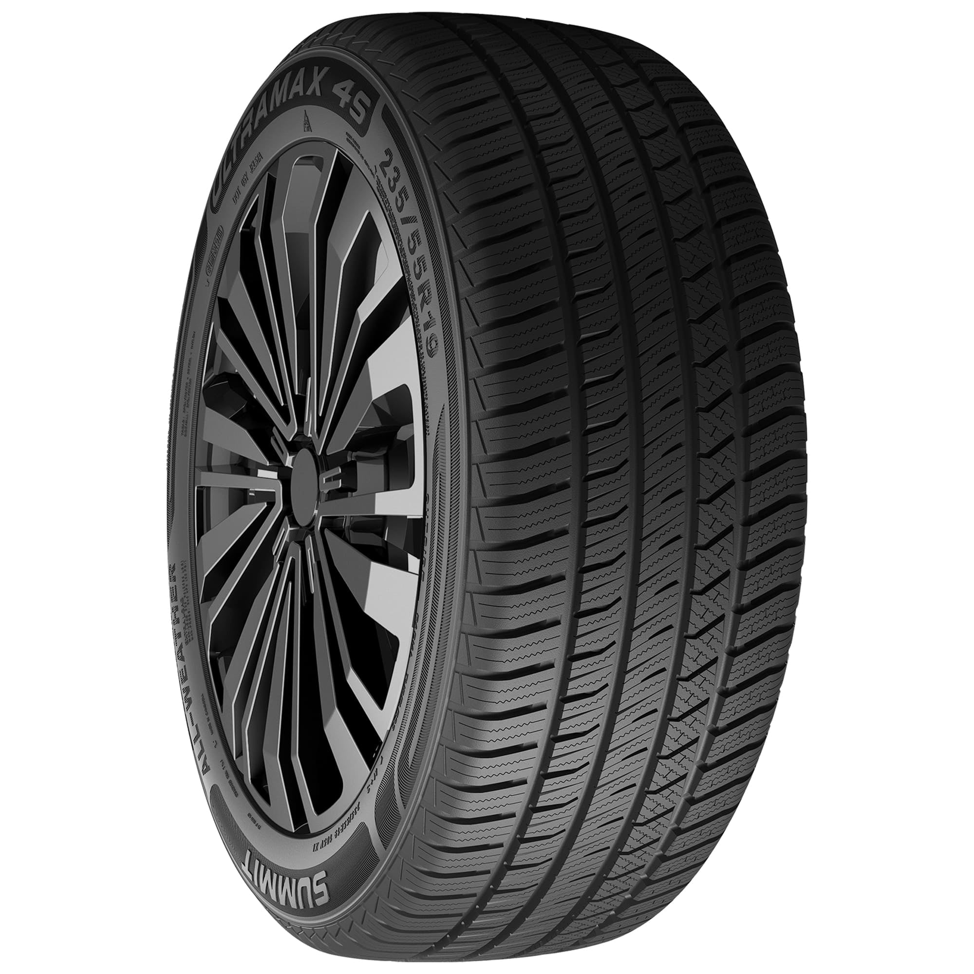 Summit Ultramax 4S All Weather 195/65R15 91H Passenger Tire - Image 4