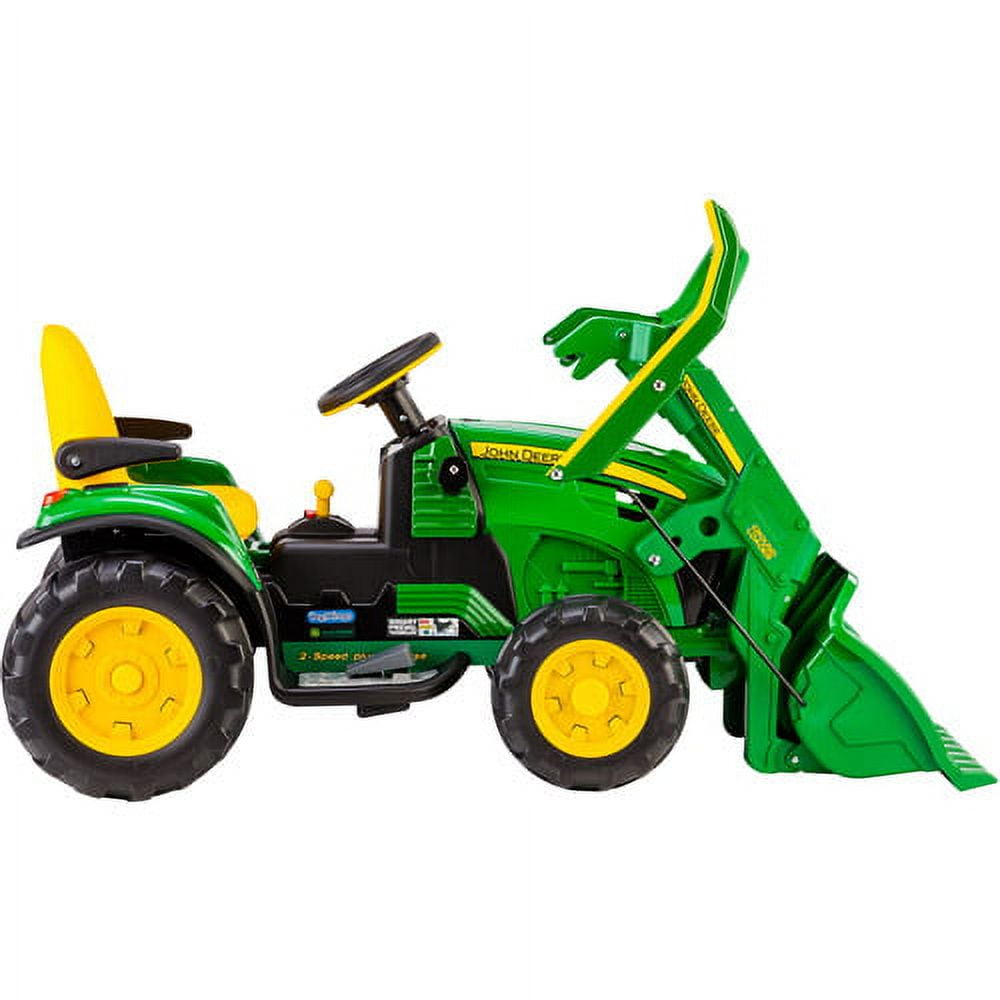 Peg Perego John Deere Ground Loader 12-Volt Battery-Powered Ride-On - Image 3