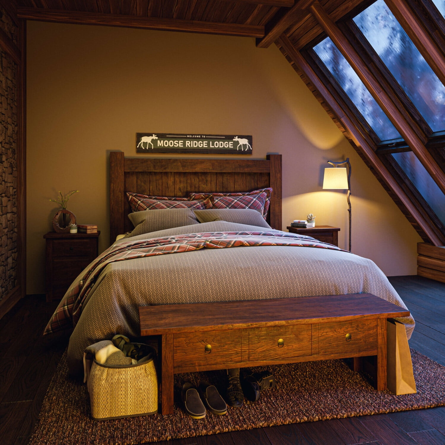 Overhang Floor Lamp - Bronze - Image 5