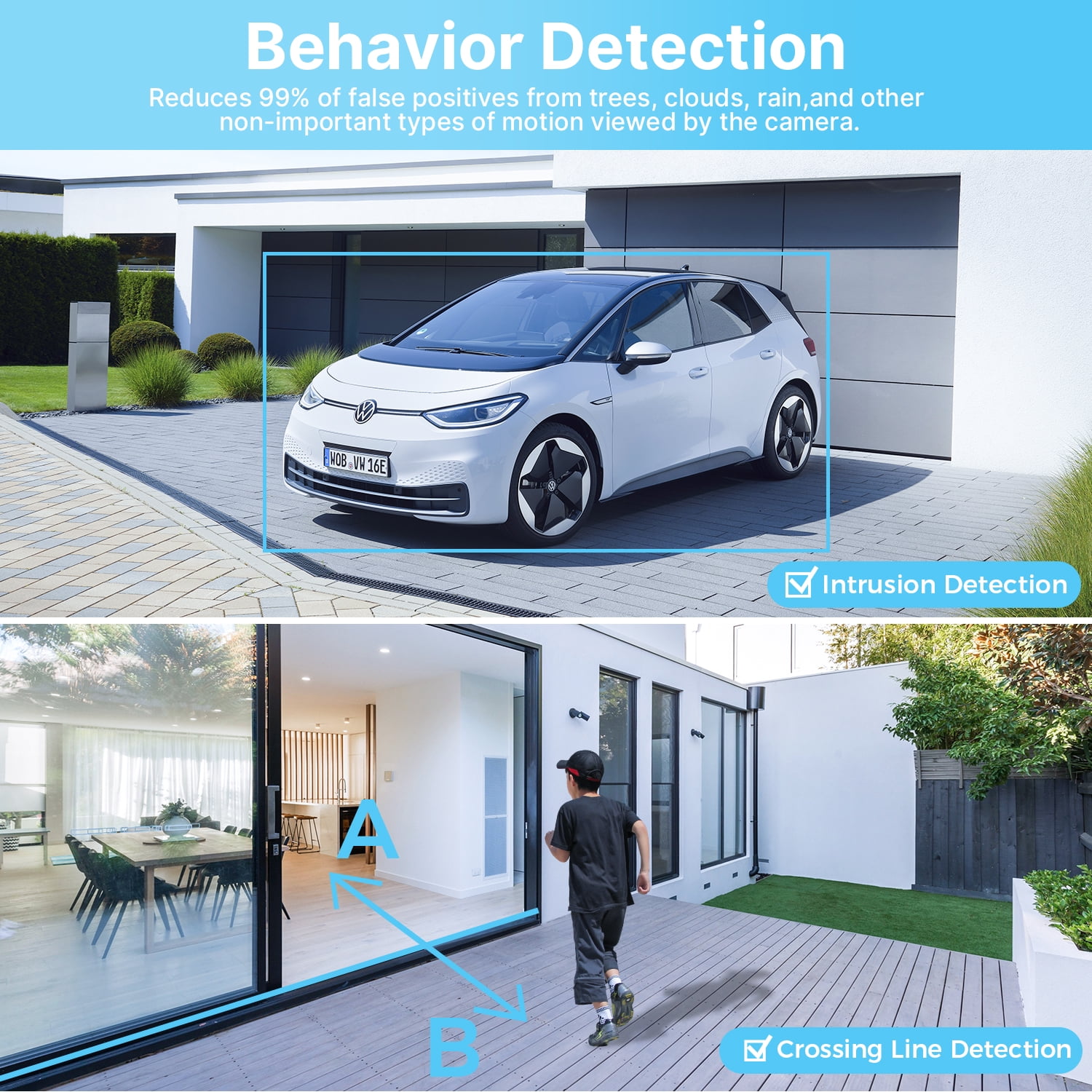 Hiseeu Poe Security Camera System, 5MP CCTV Camera Security System 4pcs IP Home Security Cameras Outdoor, 2-Way Audio, w/3TB HDD for 24-7 Recording Home Kits - Image 3