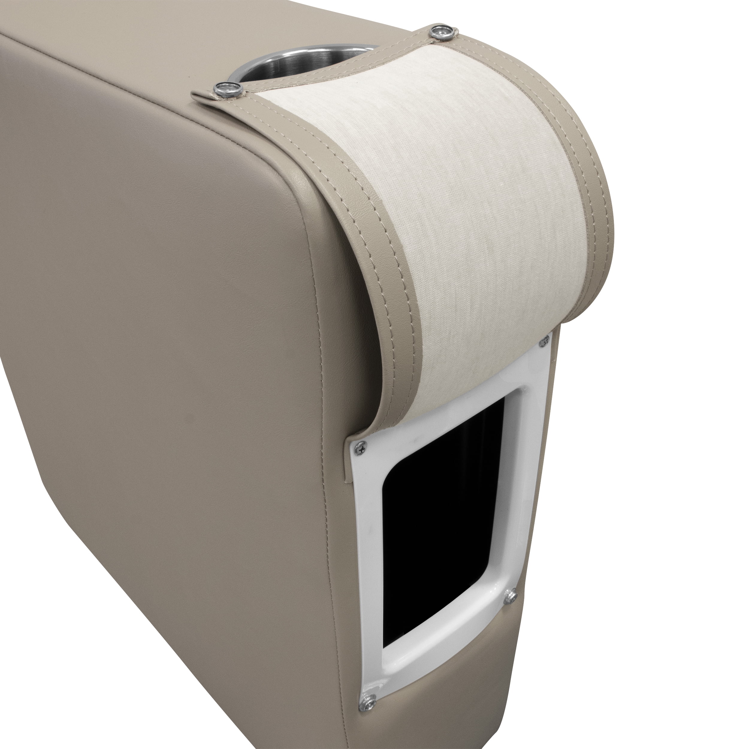 Wise 3009-1725 Premier Series Pontoon Left Radius Arm Rest, Mocha Java - Image 5