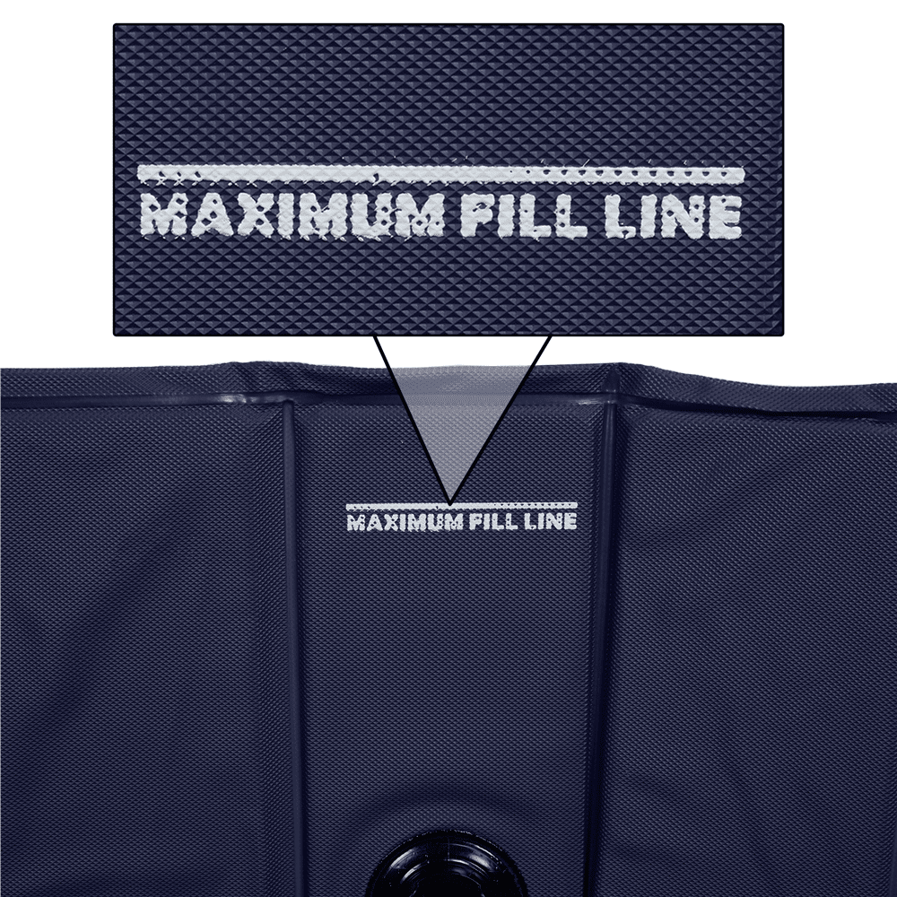 Alden Design 63'' Foldable Pet Swimming Pool for Indoor and Outdoor, Blue - Image 6