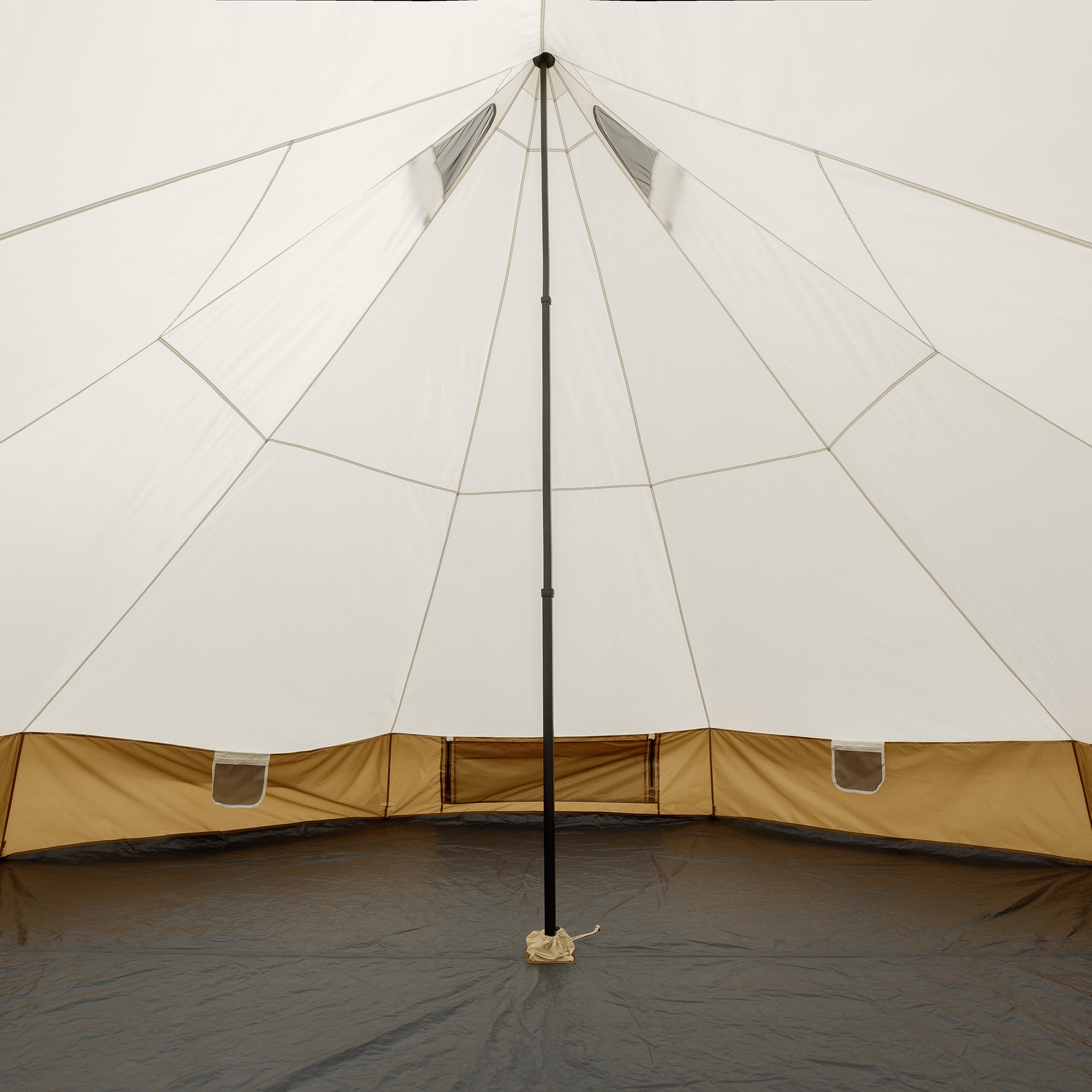 Ozark Trail 15' x 15' 8-Person Bell Tent with String Lights, 22.57 lbs - Image 3